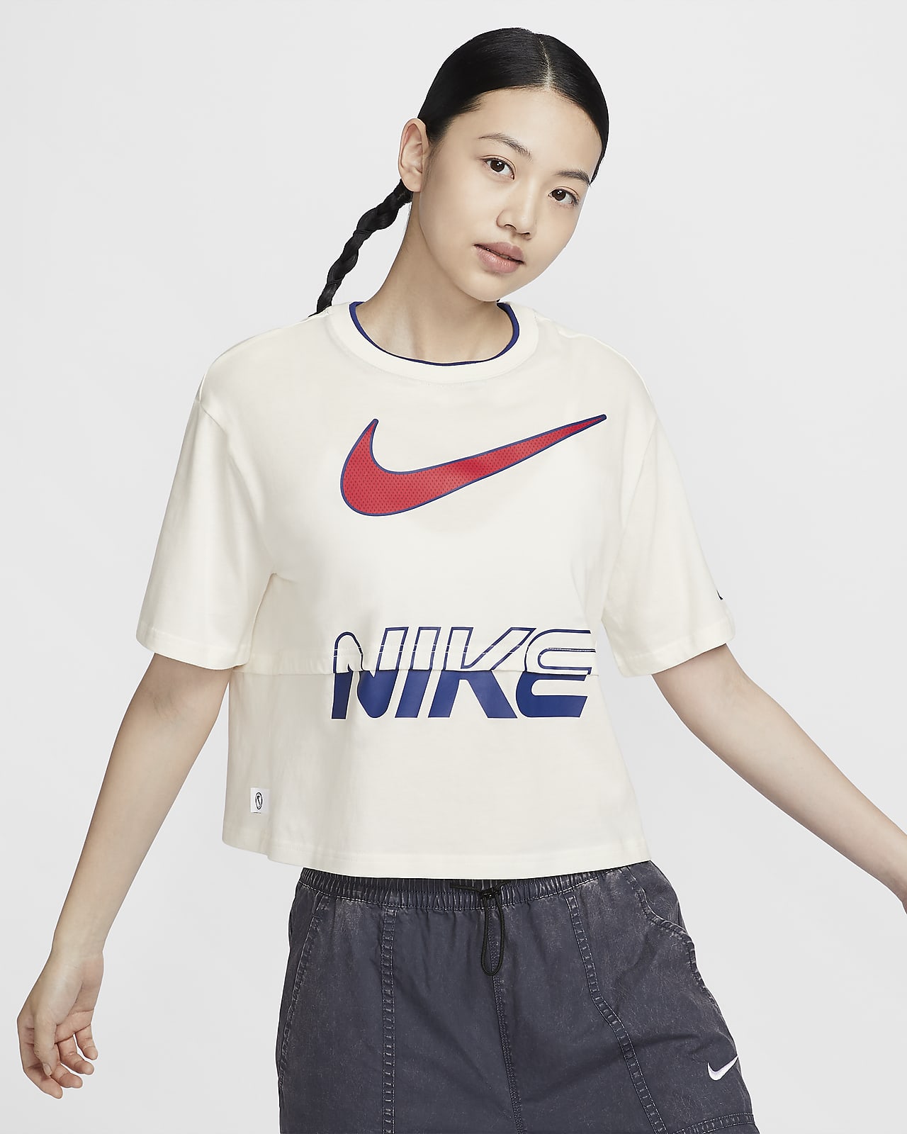 Женская рубашка Nike Sportswear белая