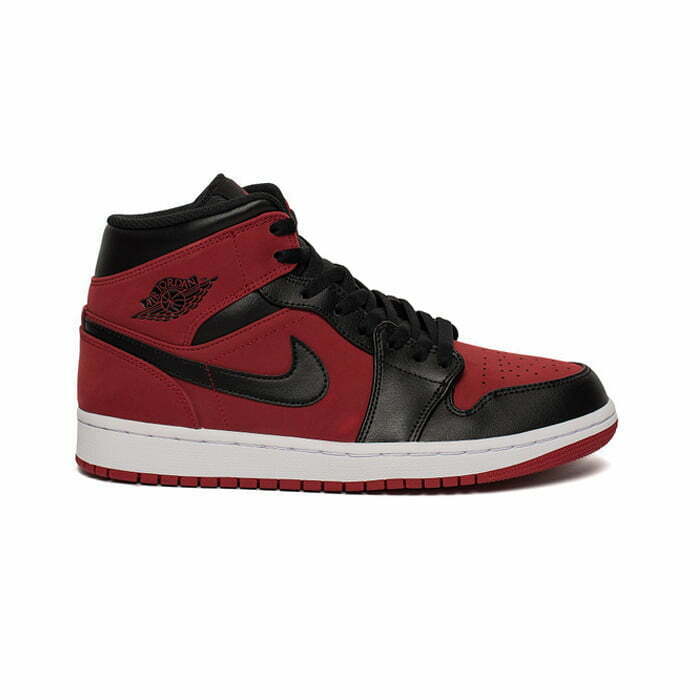 Кроссовки Nike Air Jordan 1 Mid Gym Red Black