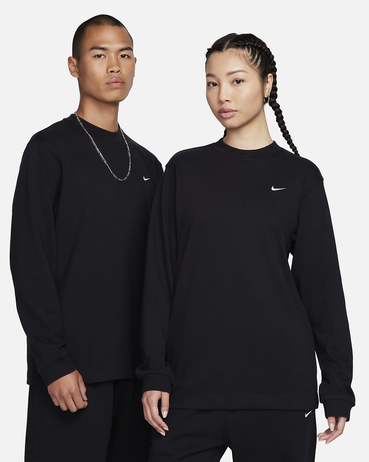 Мужской свитшот Nike Solo Swoosh черный