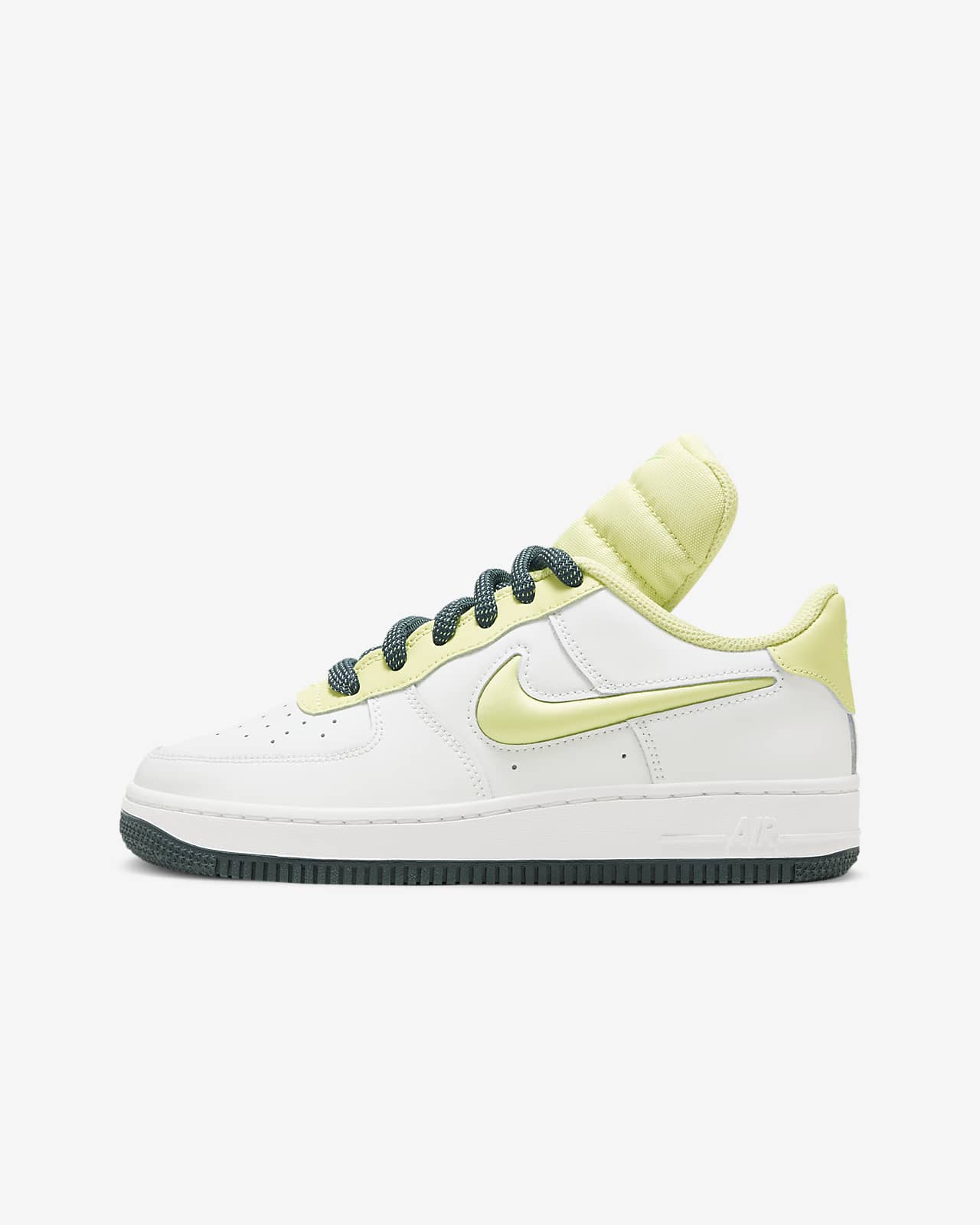 Детские кроссовки Nike Air Force 1 LV8 2 (GS) зеленые