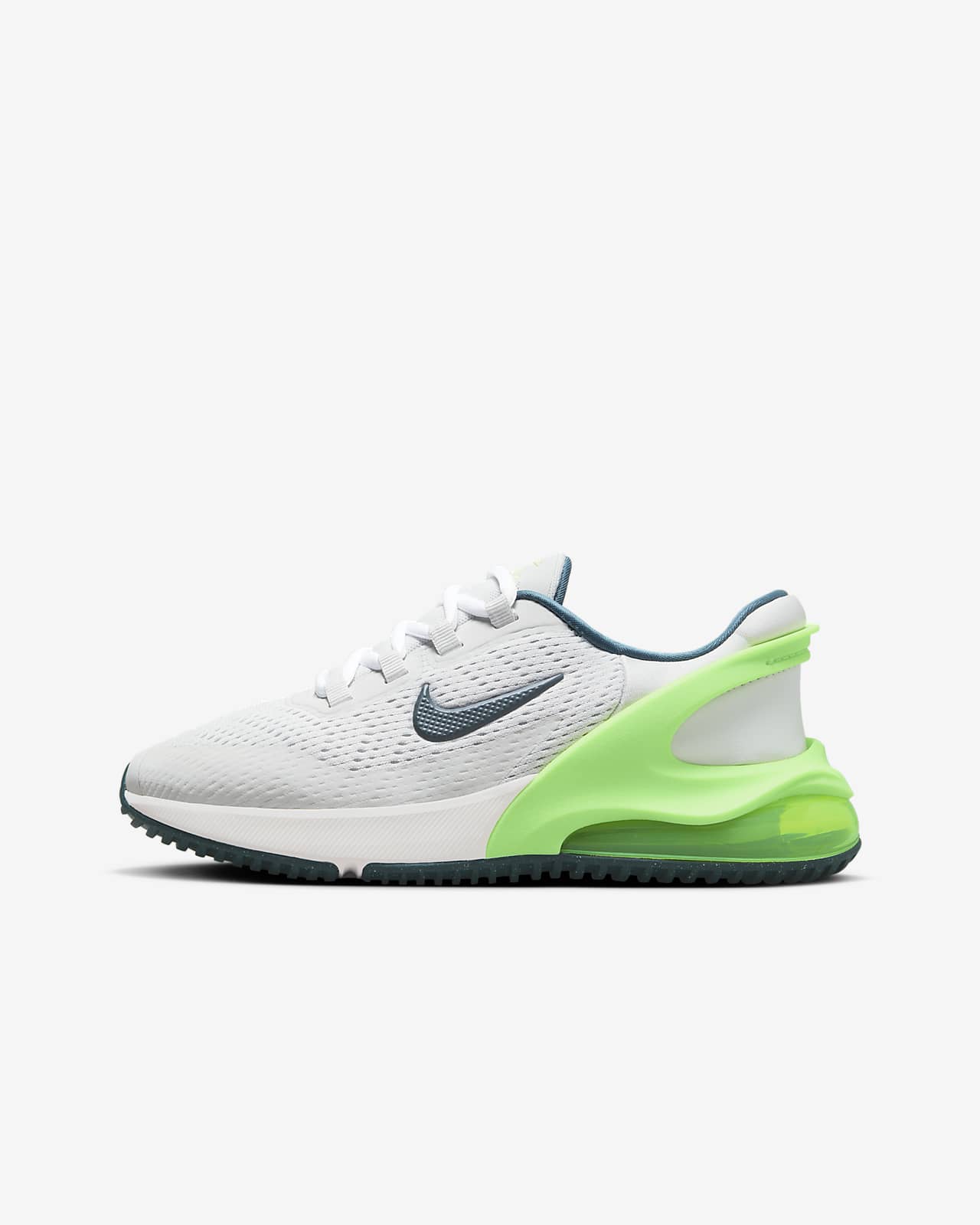 Детские кроссовки Nike Air Max 270 GO (GS) зеленые