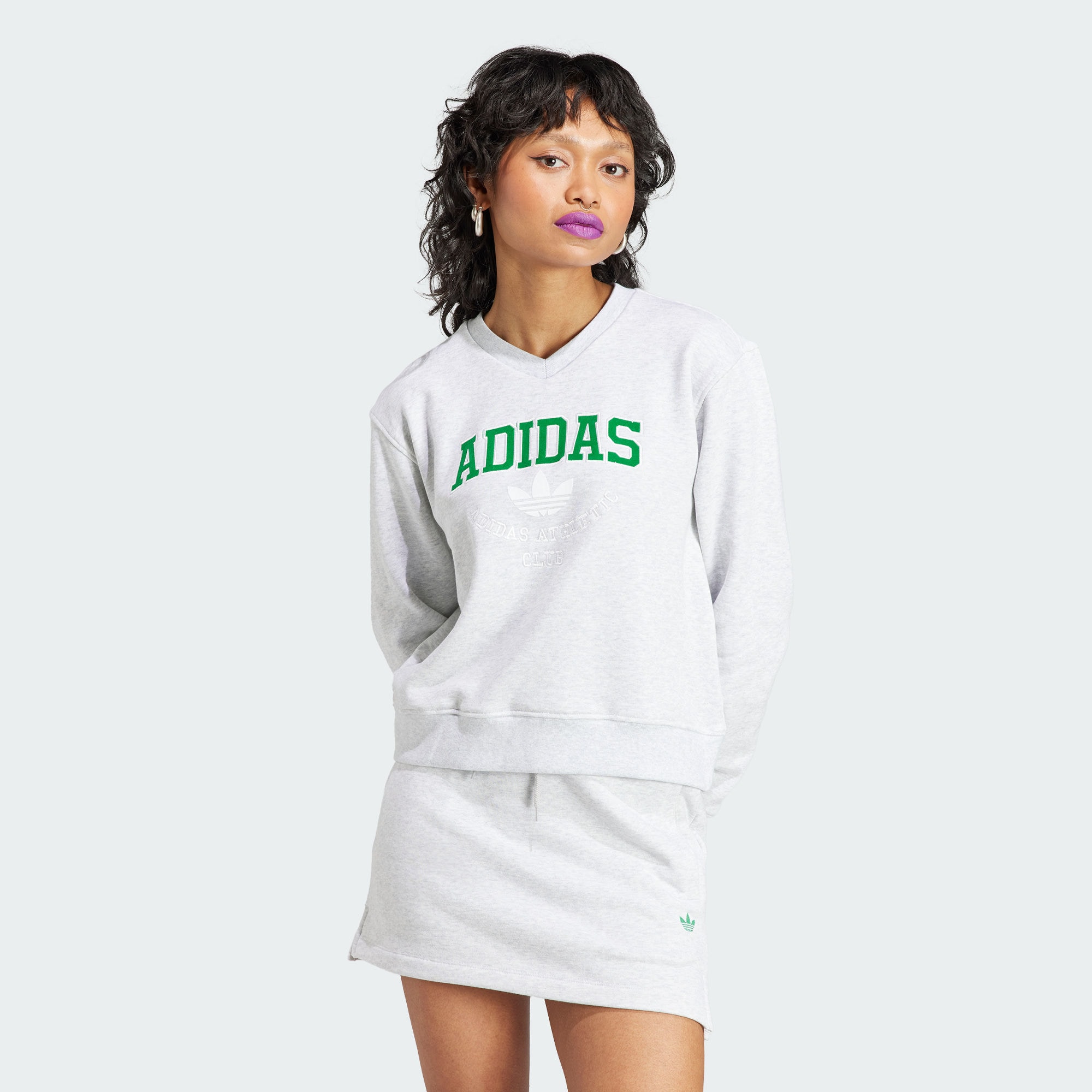 Женская рубашка adidas COLLEGE GRAPHIC SWEATSHIRT