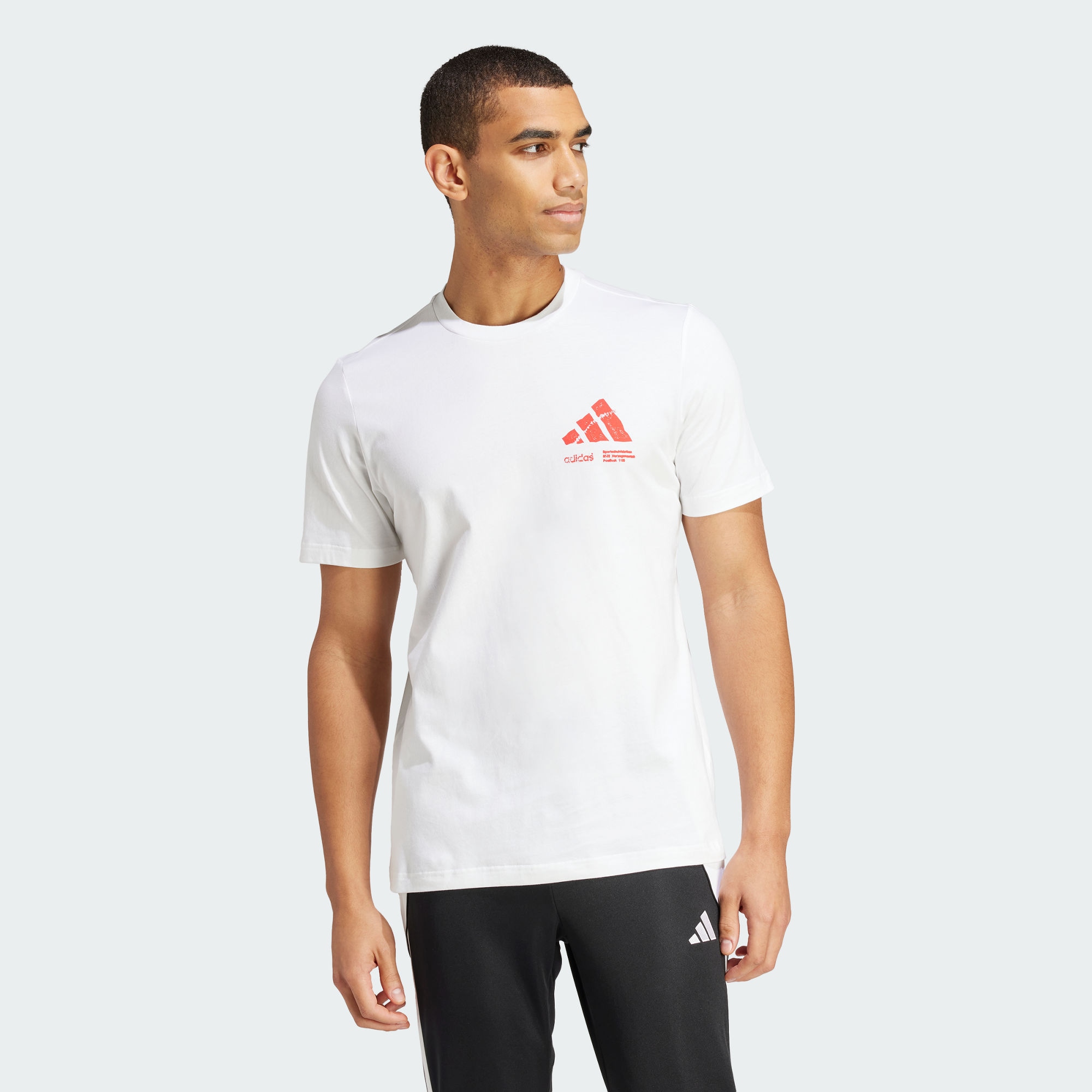 Мужская футболка adidas M ADITUDE G T белая