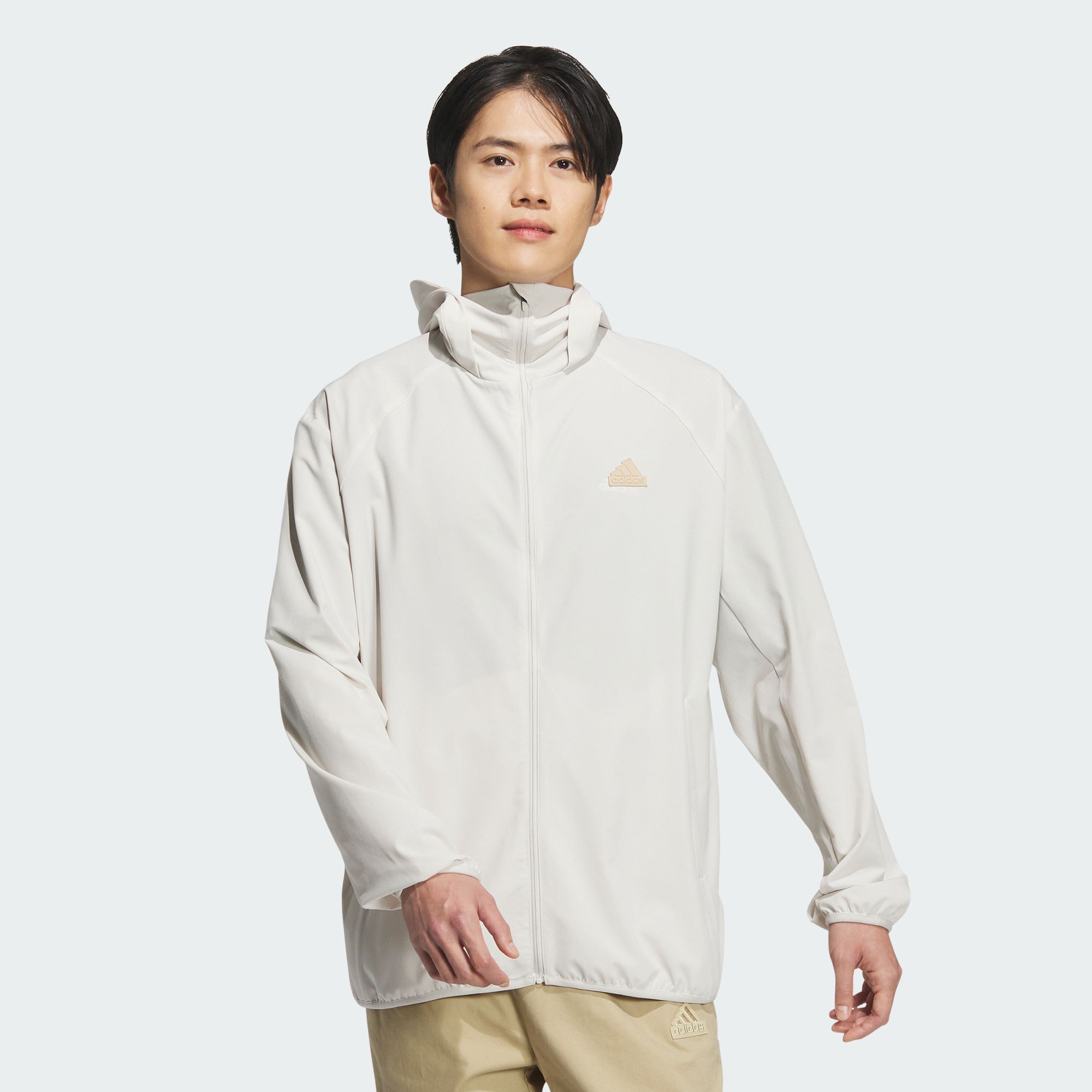 Куртка adidas WOVEN UPF JACKET серая