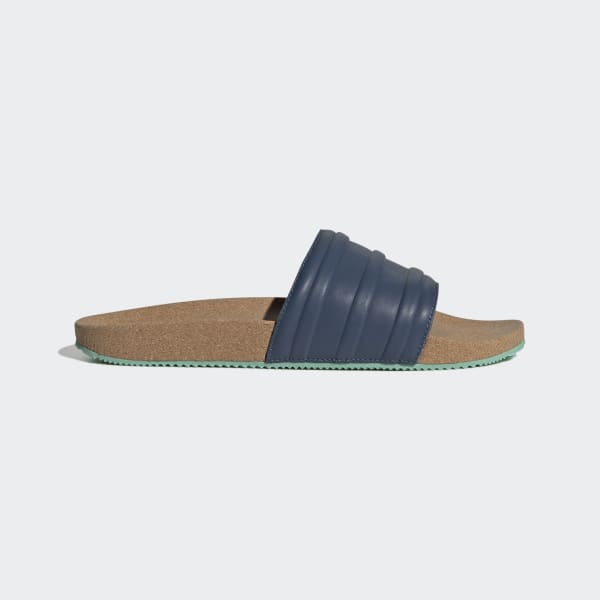 Мужские шлепанцы Island Club Adilette Premium Slides ( Синие )