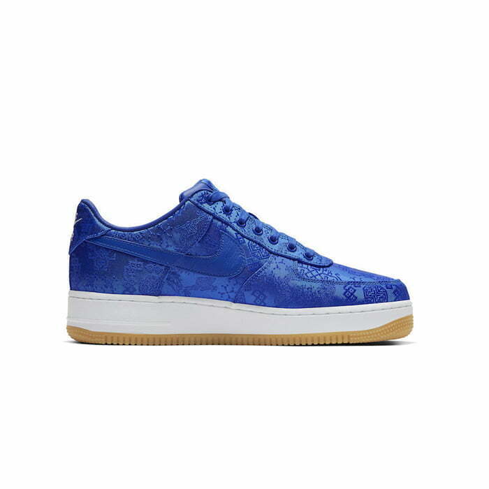 Кроссовки Nike Air Force 1 Low CLOT Blue Silk