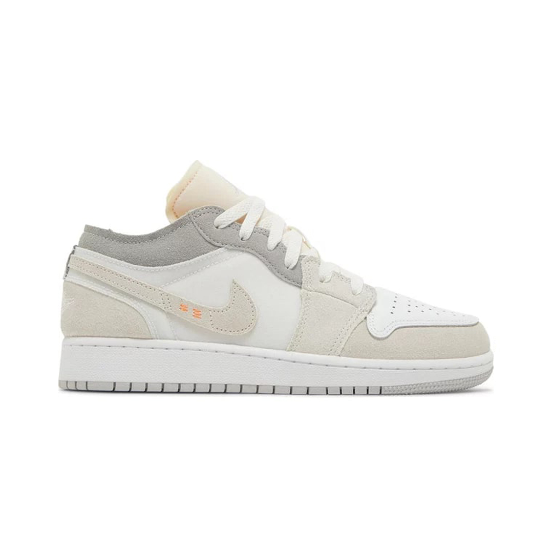 Кроссовки Nike Air Jordan 1 Low GS Inside Out Cream White Light Grey