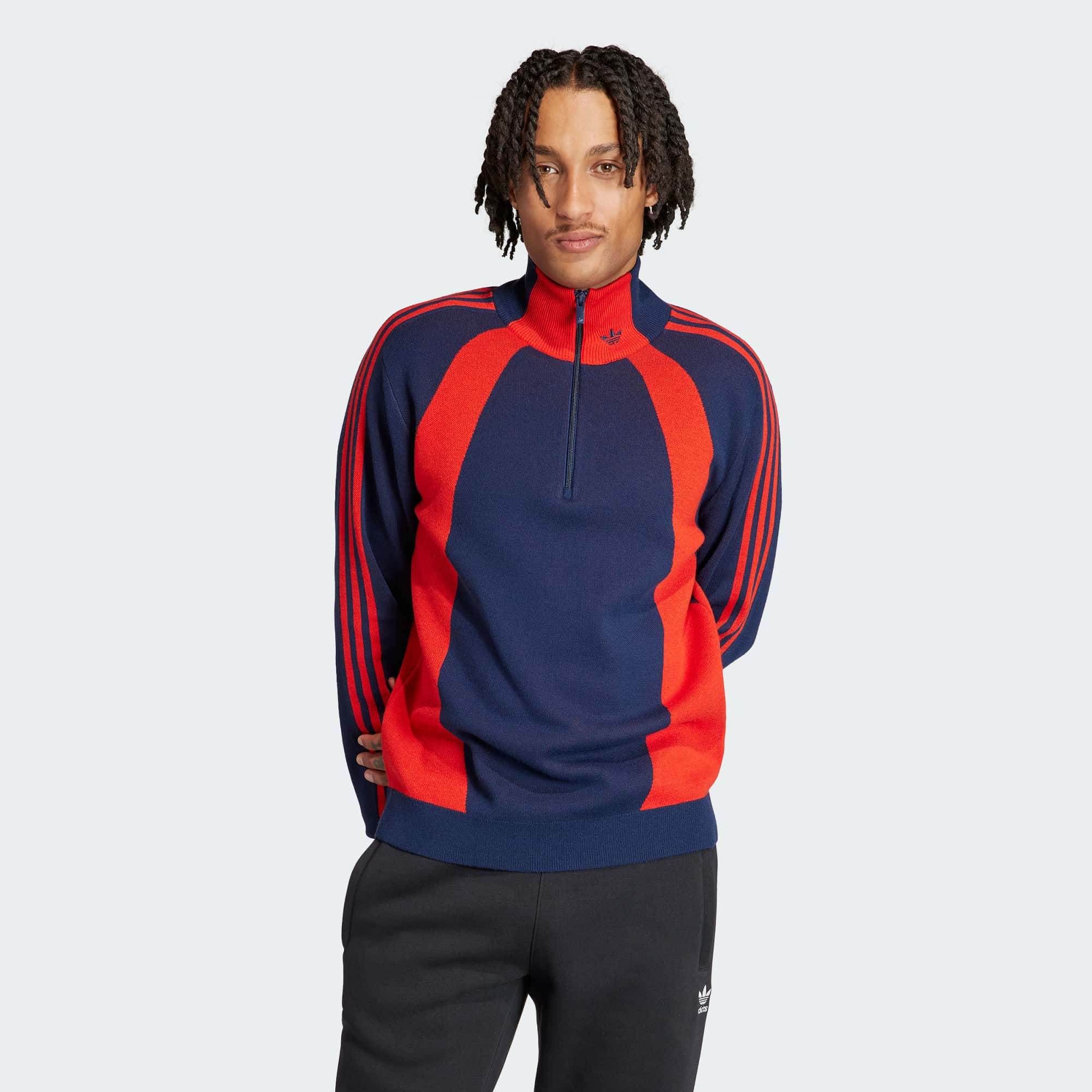 Мужской свитшот adidas QUARTER-ZIP JUMPER