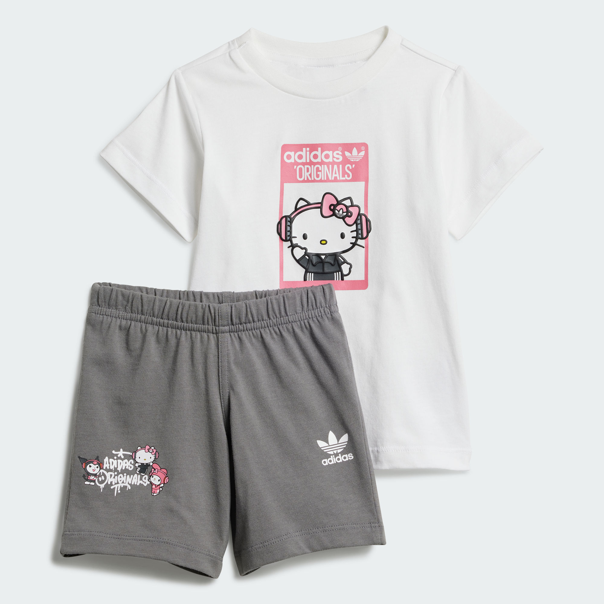 Детский комплект adidas HELLO KITTY SHORT TEE SET IT7915