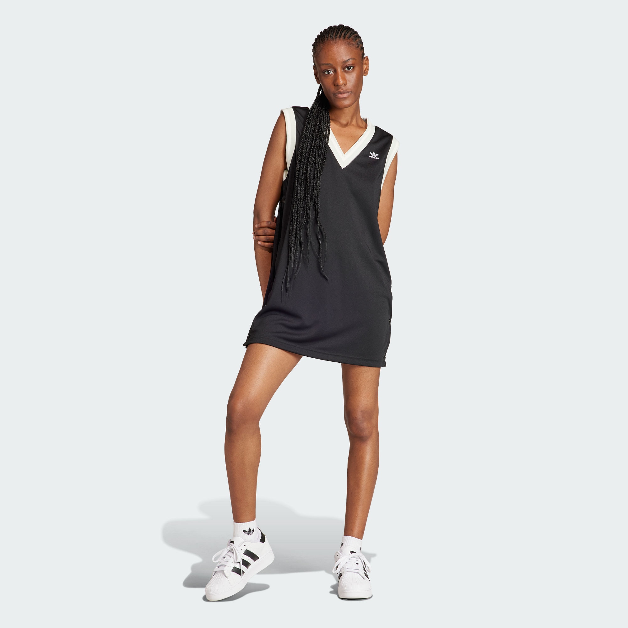 Женское платье  adidas NEUTRAL COURT ADIBREAK DRESS черное