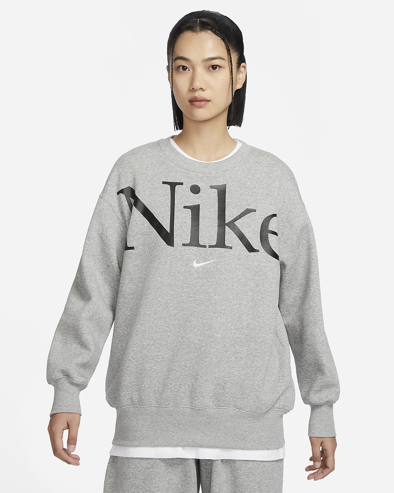 Женский свитшот Nike Sportswear Phoenix Fleece черный