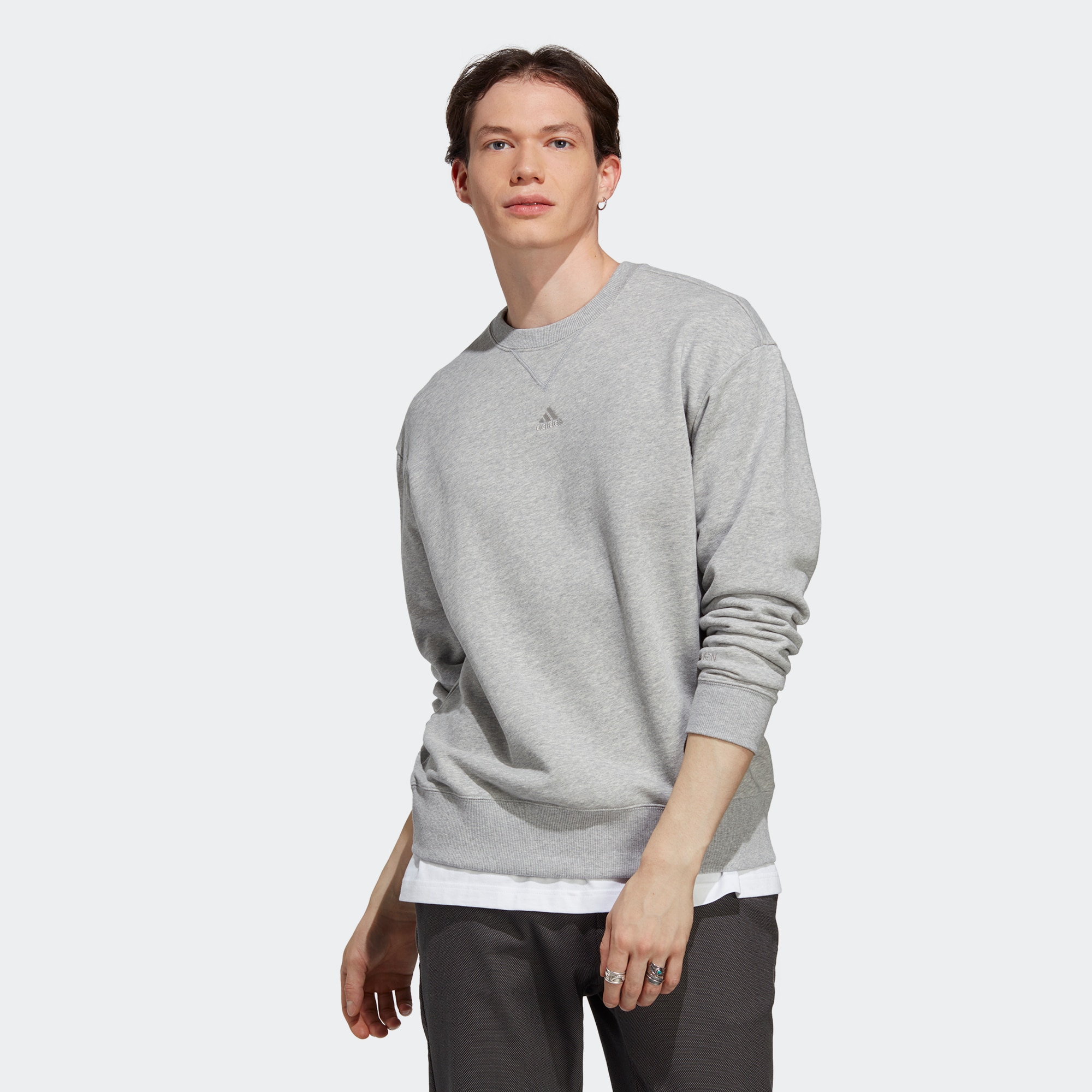 Мужская рубашка adidas ALL SZN SWEATSHIRT