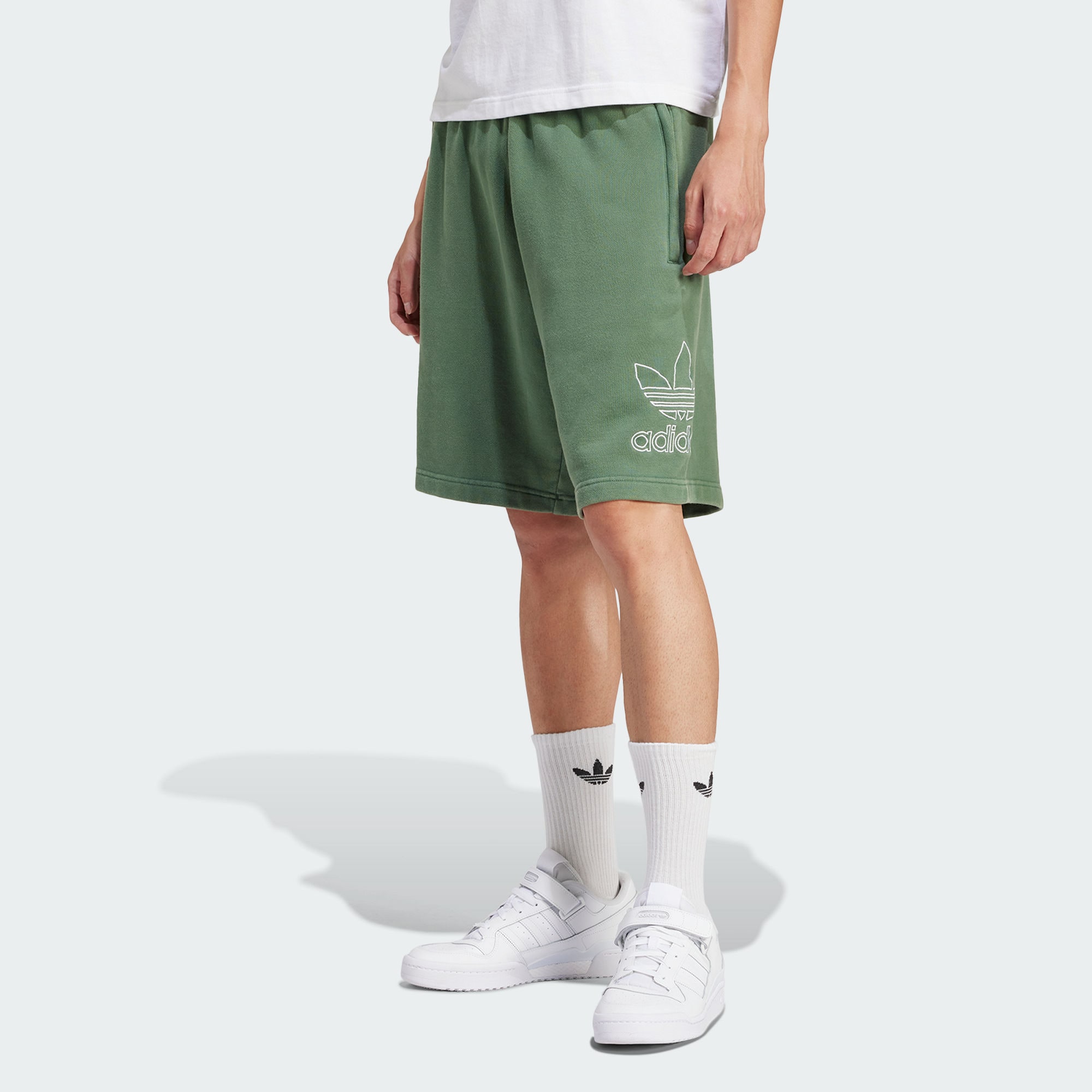 Мужские шорты adidas ADICOLOR OUTLINE TREFOIL SHORTS IR8004