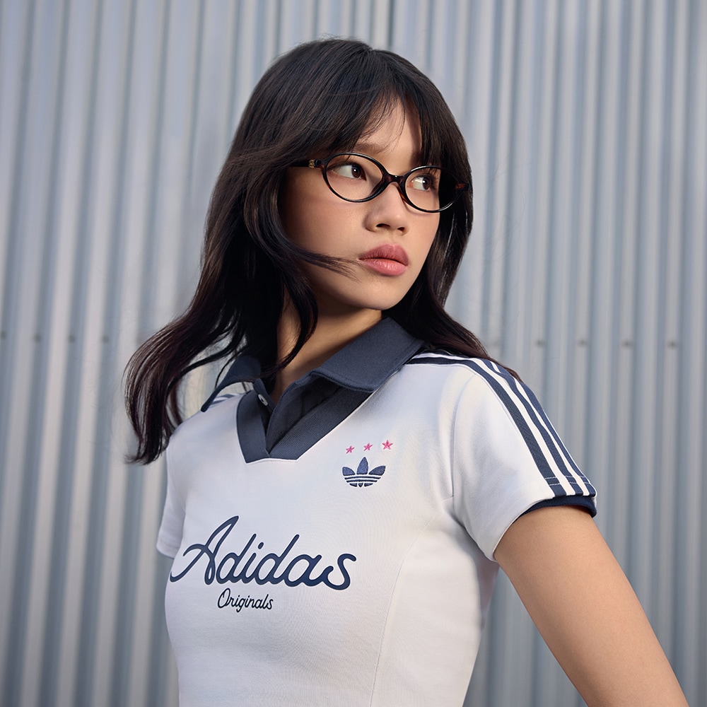 Женская футболка adidas CROP JERSEY T-SHIRT