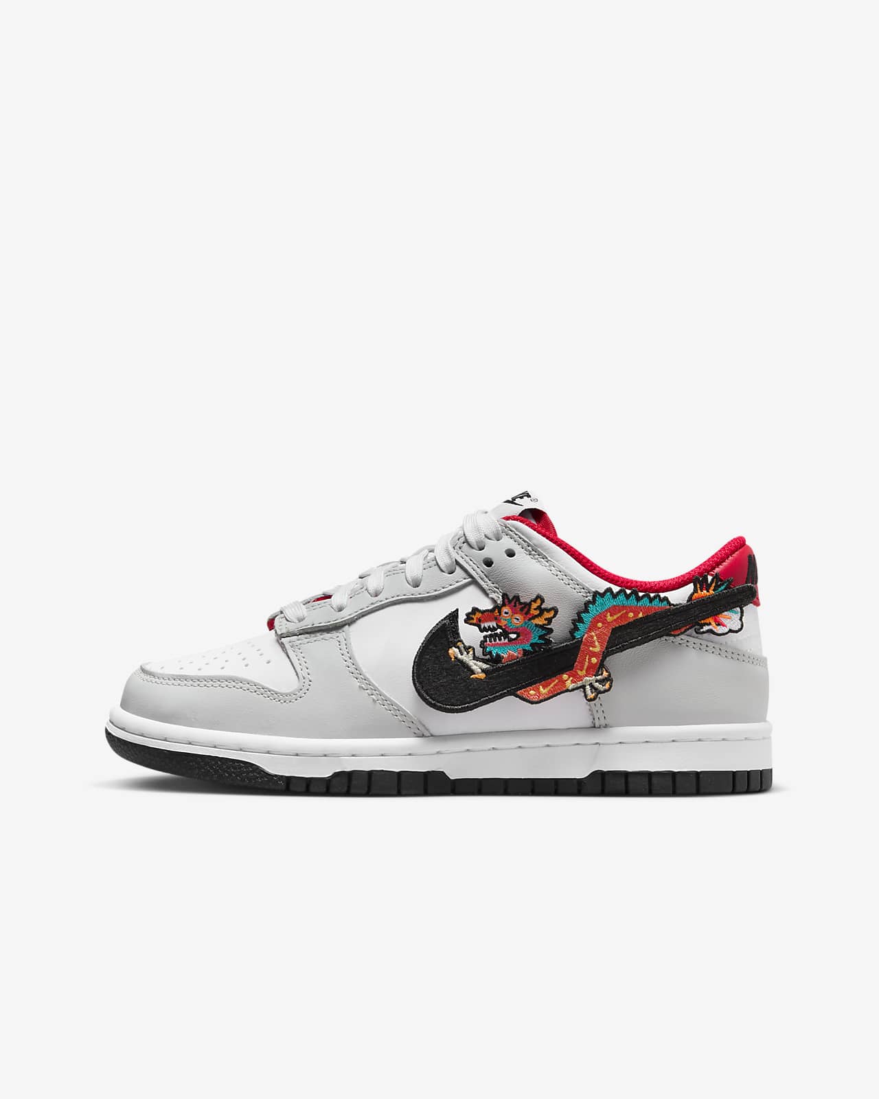 Детские кроссовки Nike Dunk Low (GS) черные