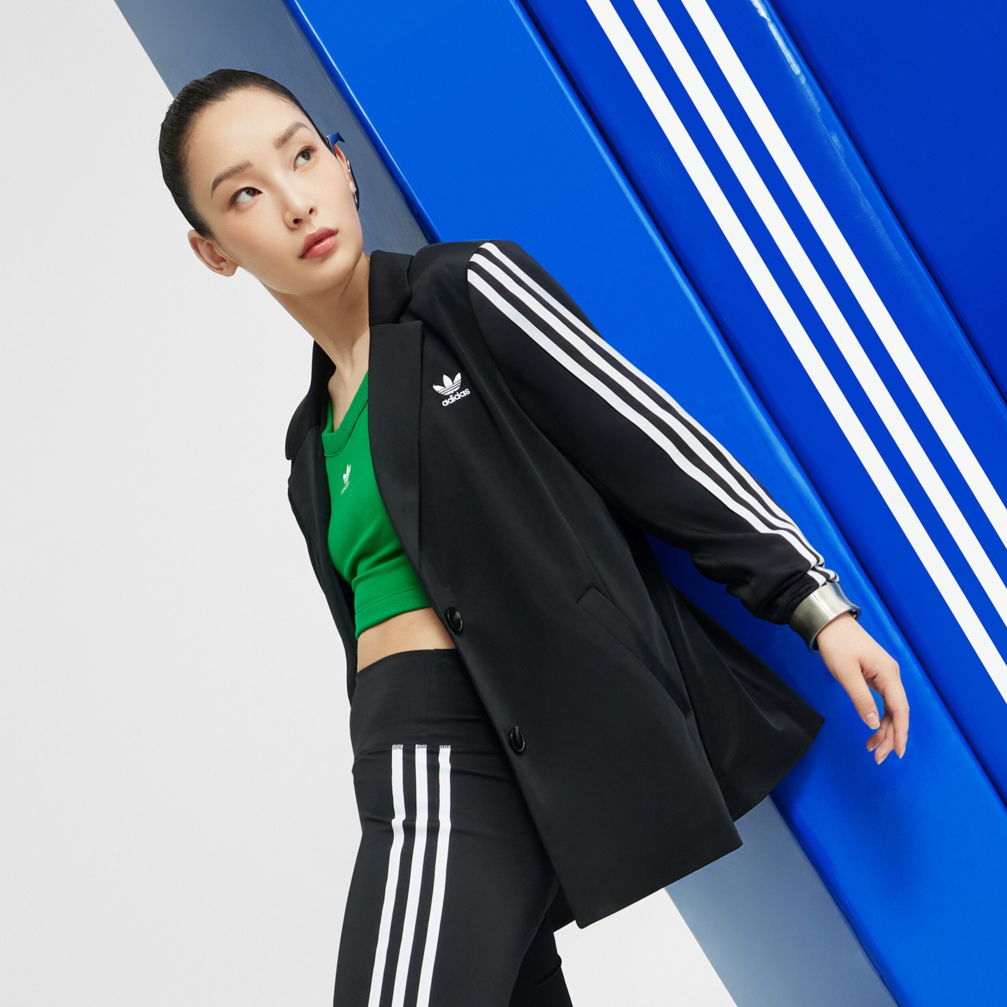 Женская куртка adidas ADICOLOR CLASSICS BLAZER черная