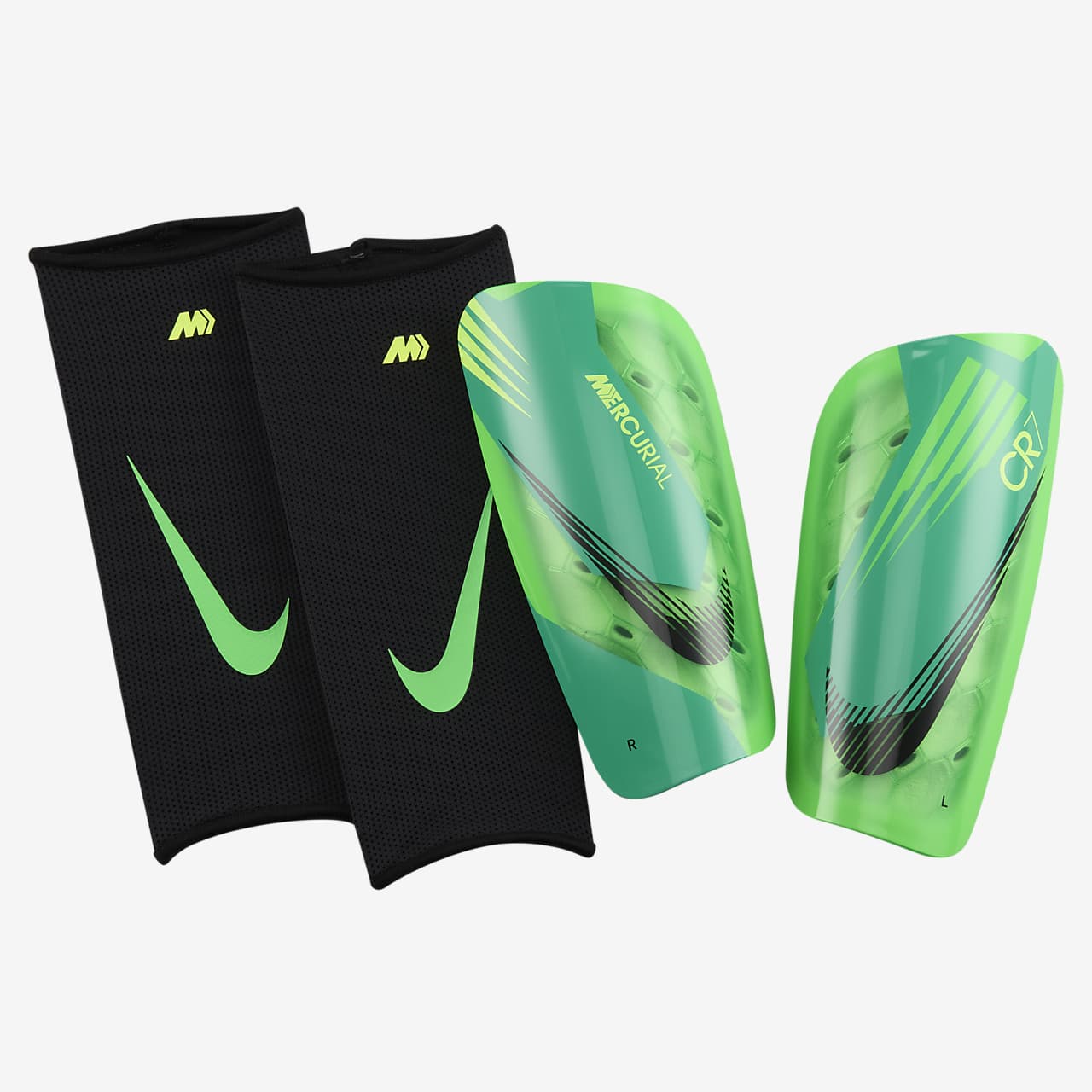 Футбольные щитки nike CR7 Mercurial Lite