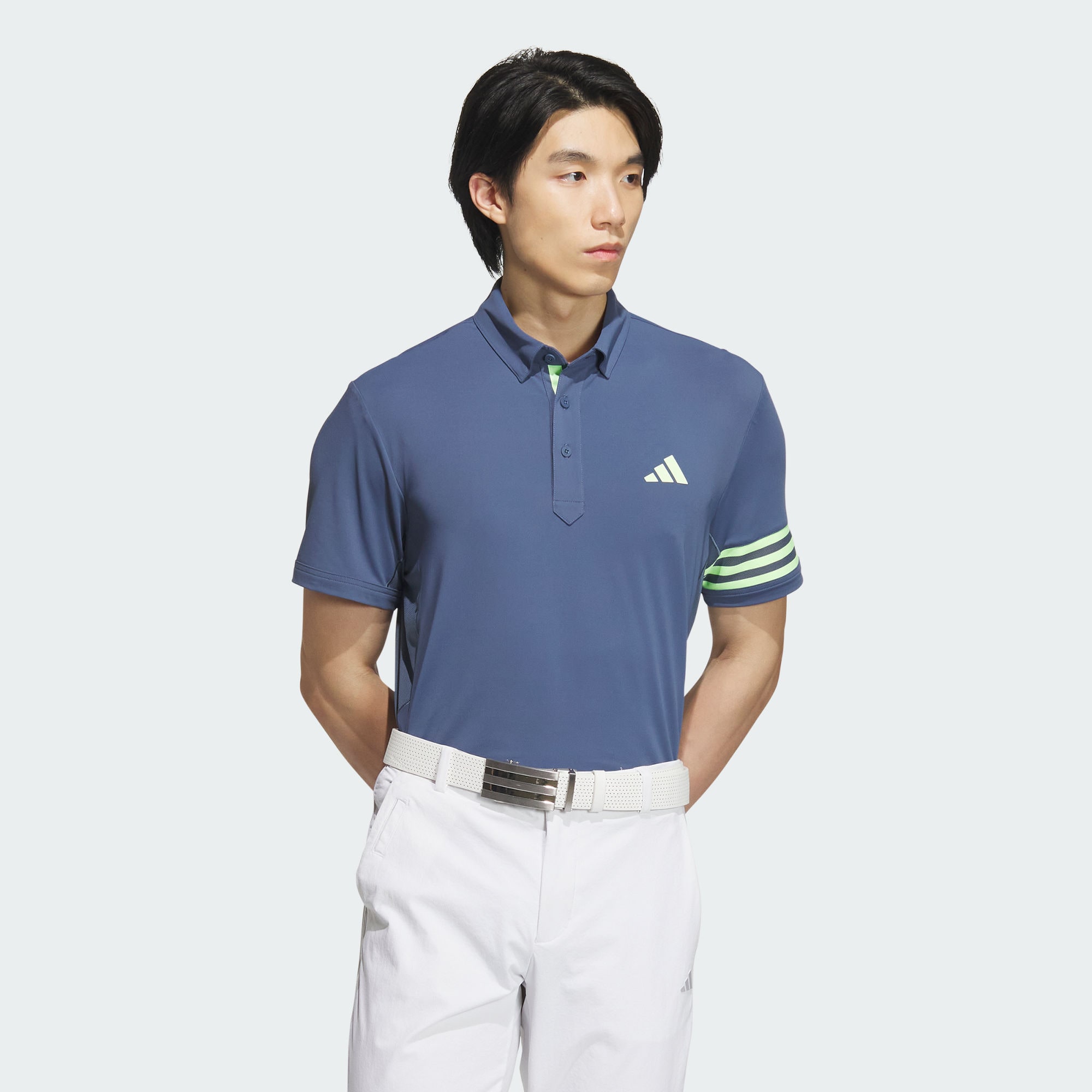 Мужская футболка adidas AEROREADY SHORT SLEEVE POLO SHIRT IN9056