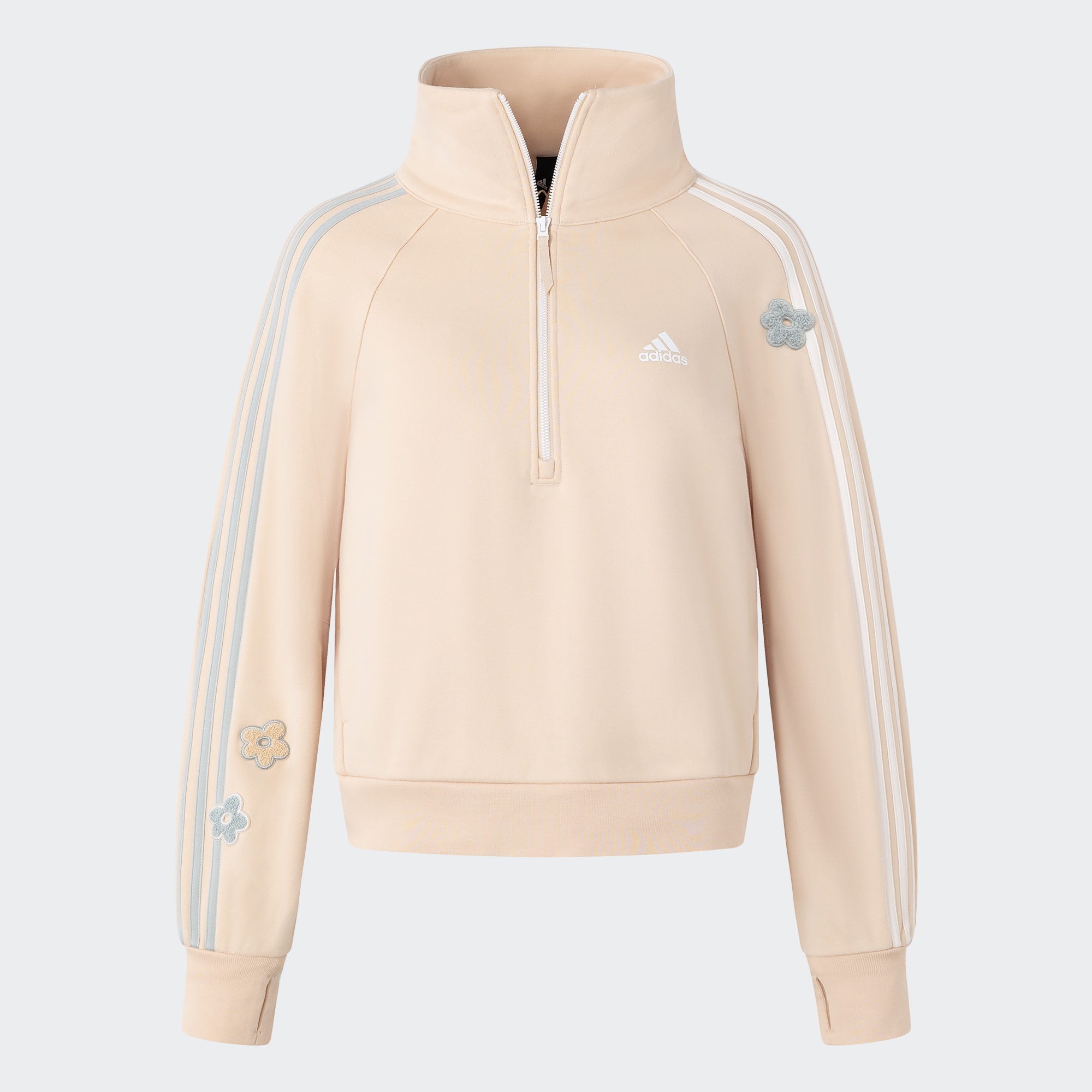 Женский свитшот adidas FLOWER 3-STRIPES SWEATSHIRT