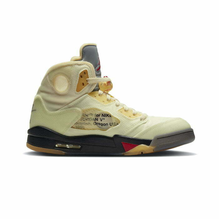 Кроссовки Nike Air Jordan 5 Retro OFF-WHITE Sail