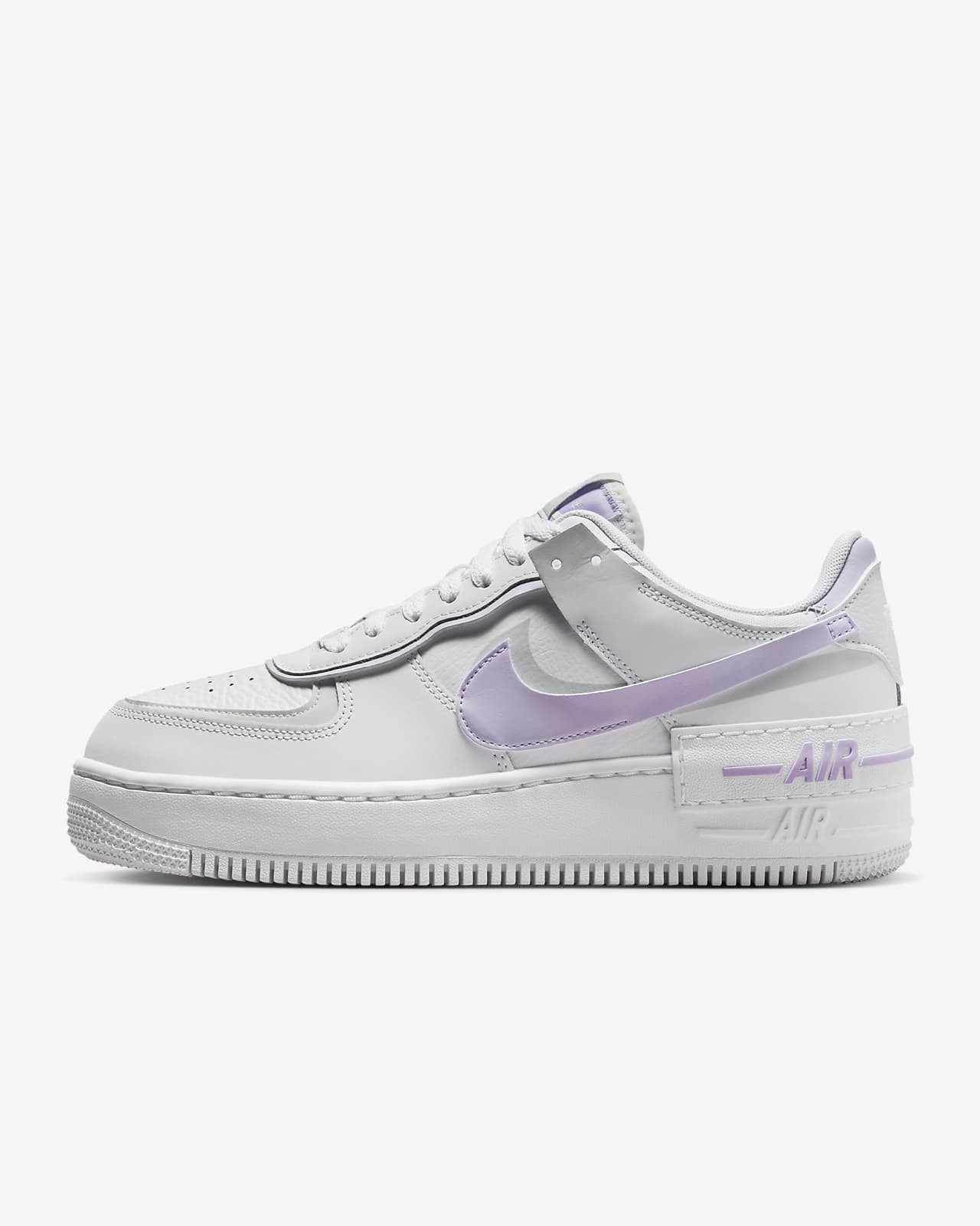 Женские кроссовки Nike AF1 Shadow белые