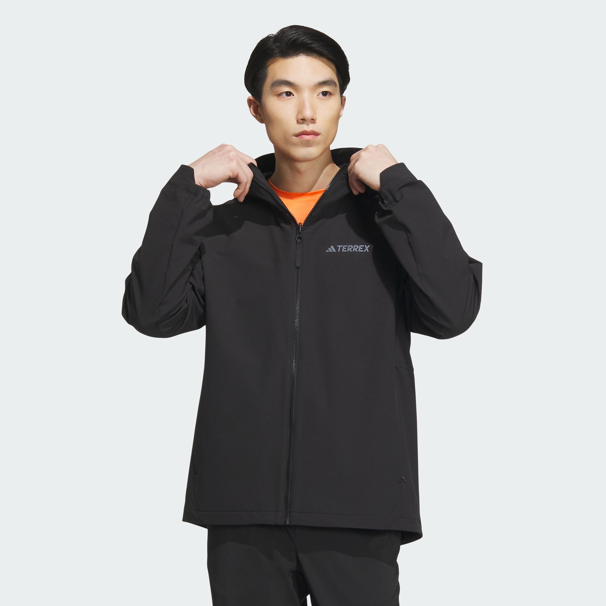 Мужская куртка adidas BRUSHED SHELL JACKET