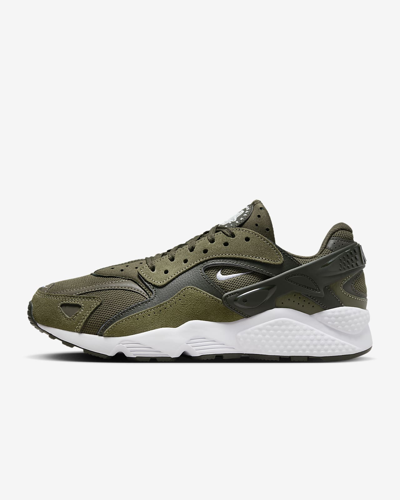 Мужские кроссовки Nike Air Huarache Runner зеленые