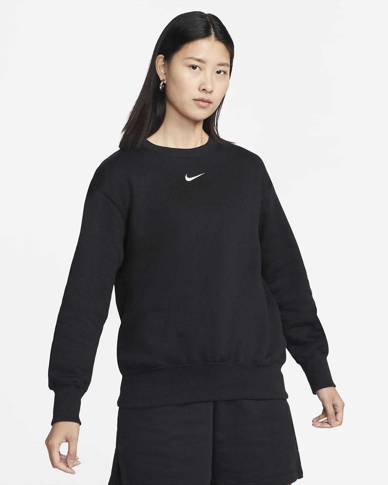 Женский свитшот Nike Sportswear Phoenix Fleece черный