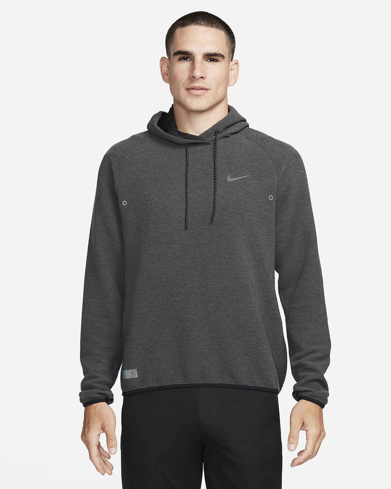 Мужская толстовка Nike Dri-FIT Running Division черная