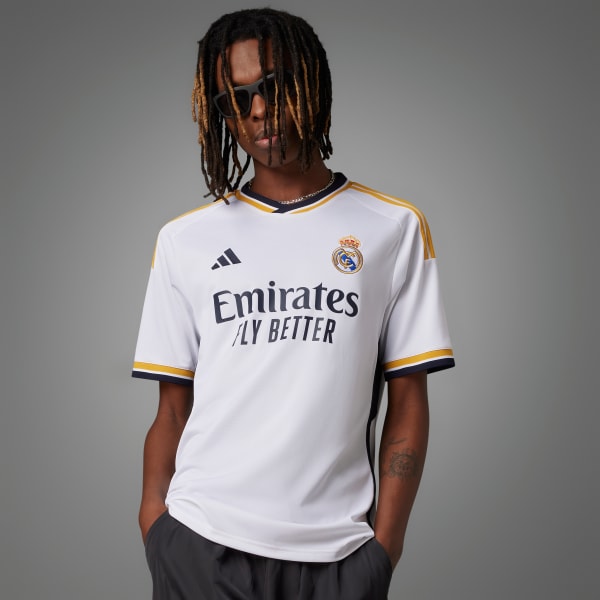 Мужская футбольная форма adidas Real Madrid 23/24 Home Jersey (Белая)