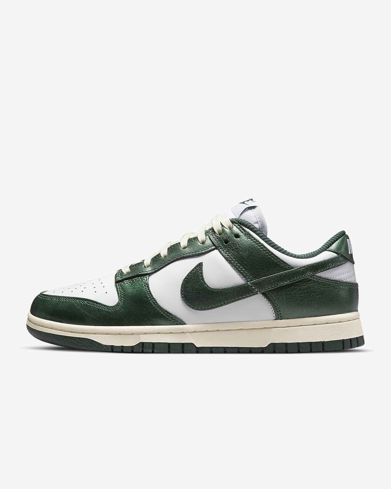 Женские кроссовки Nike Dunk Low зеленые