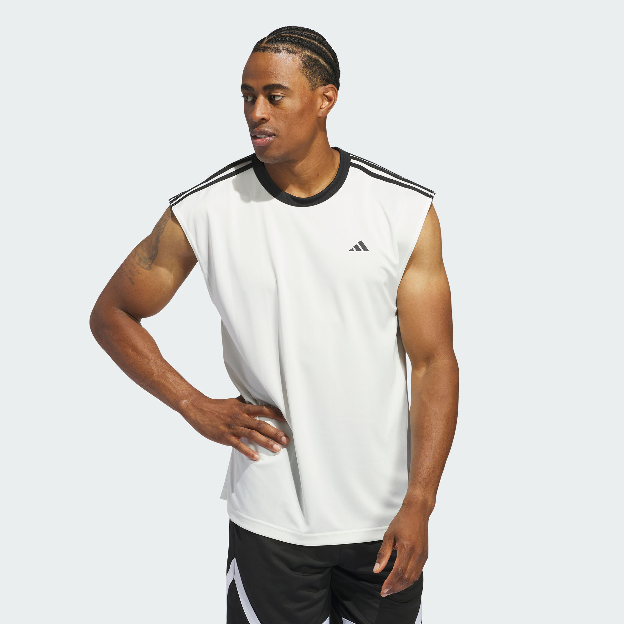 Мужская футболка adidas BASKETBALL ALL-WORLD TEE IN2572