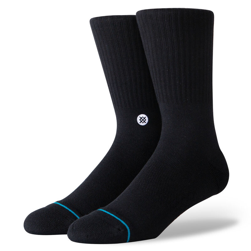 Носки STANCE ICON CREW SOCKS черные