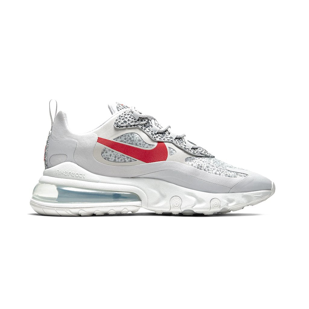 Кроссовки Nike Air Max 270 React Safari Grey Red