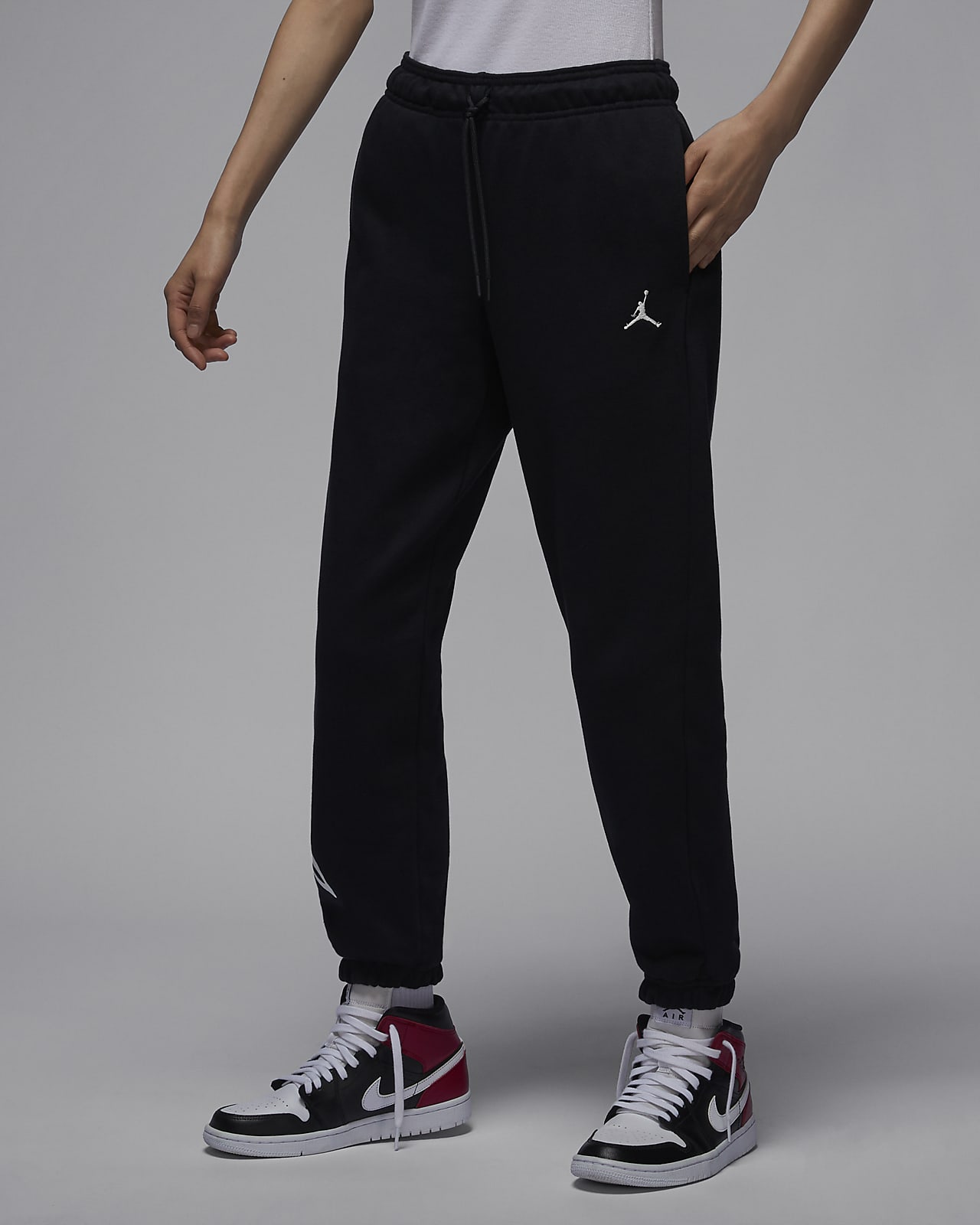 Женские брюки nike Jordan Brooklyn Fleece черные