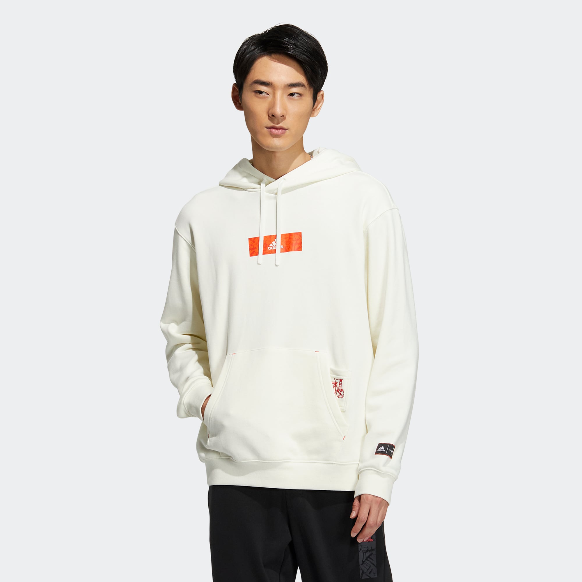 Мужское худи adidas GRAPHIC CNY HOODIE