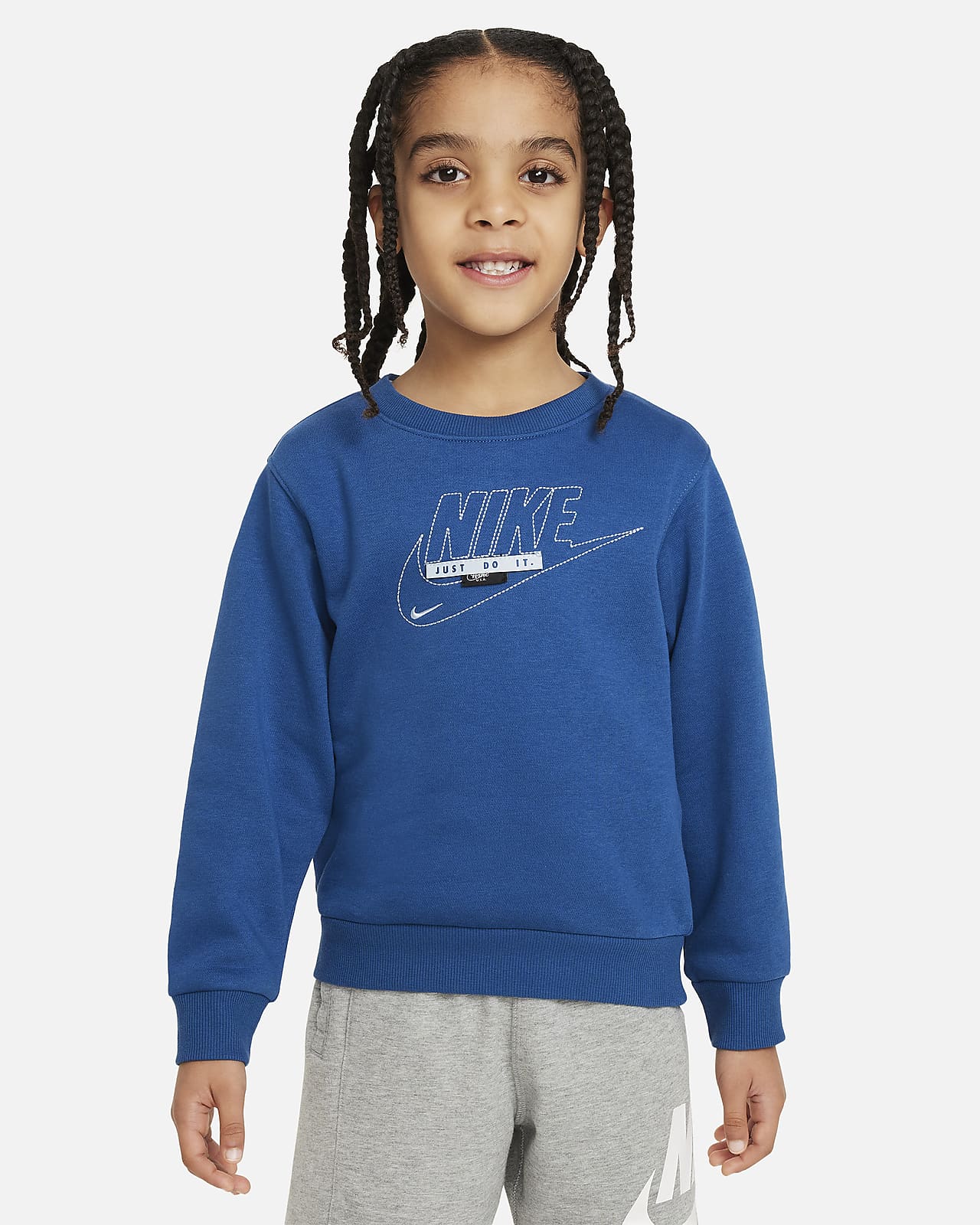 Детский топ Nike Sportswear Club синий