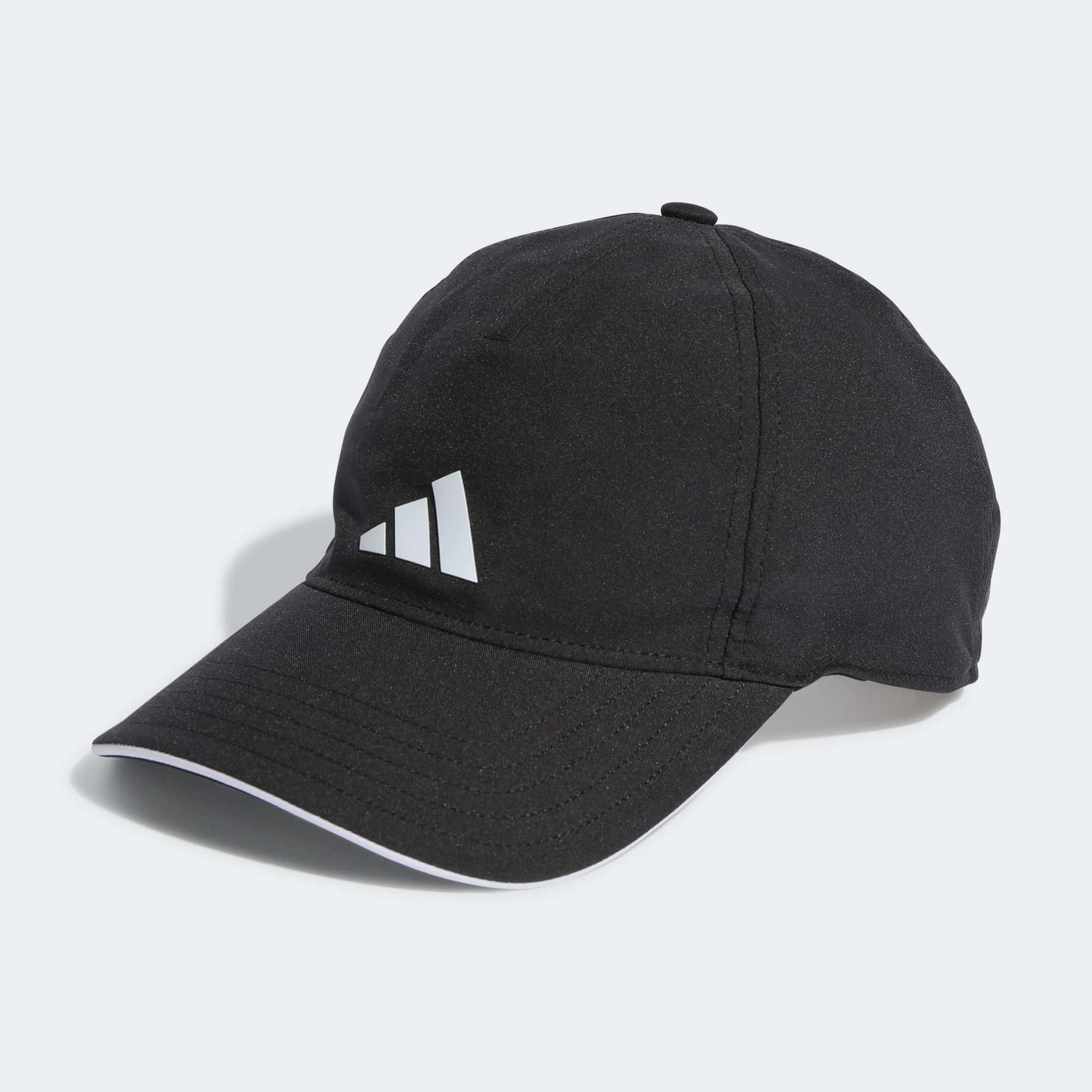 Кепка adidas AEROREADY RUNNING BASEBALL CAP черно-белая