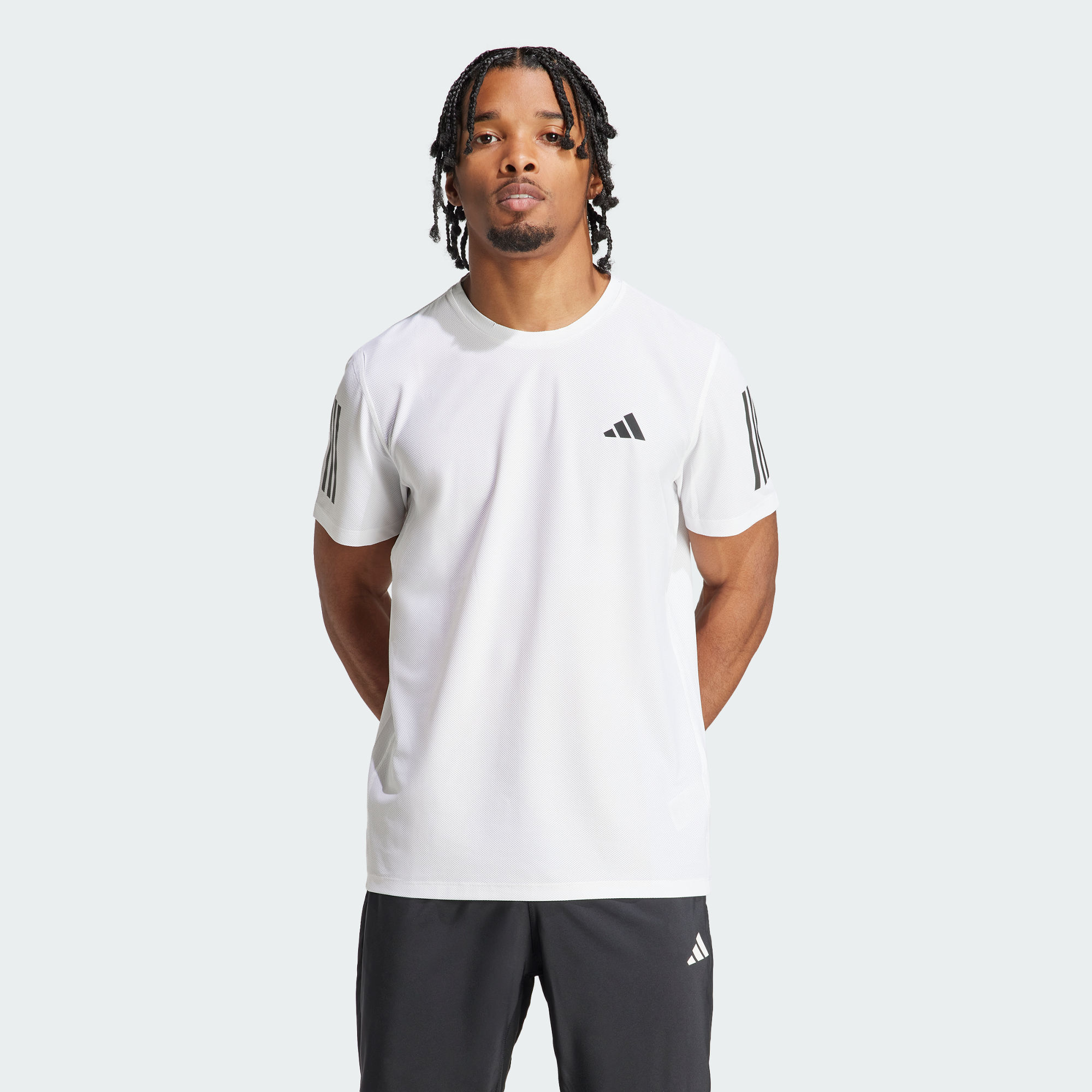 Мужская футболка adidas OWN THE RUN TEE белая