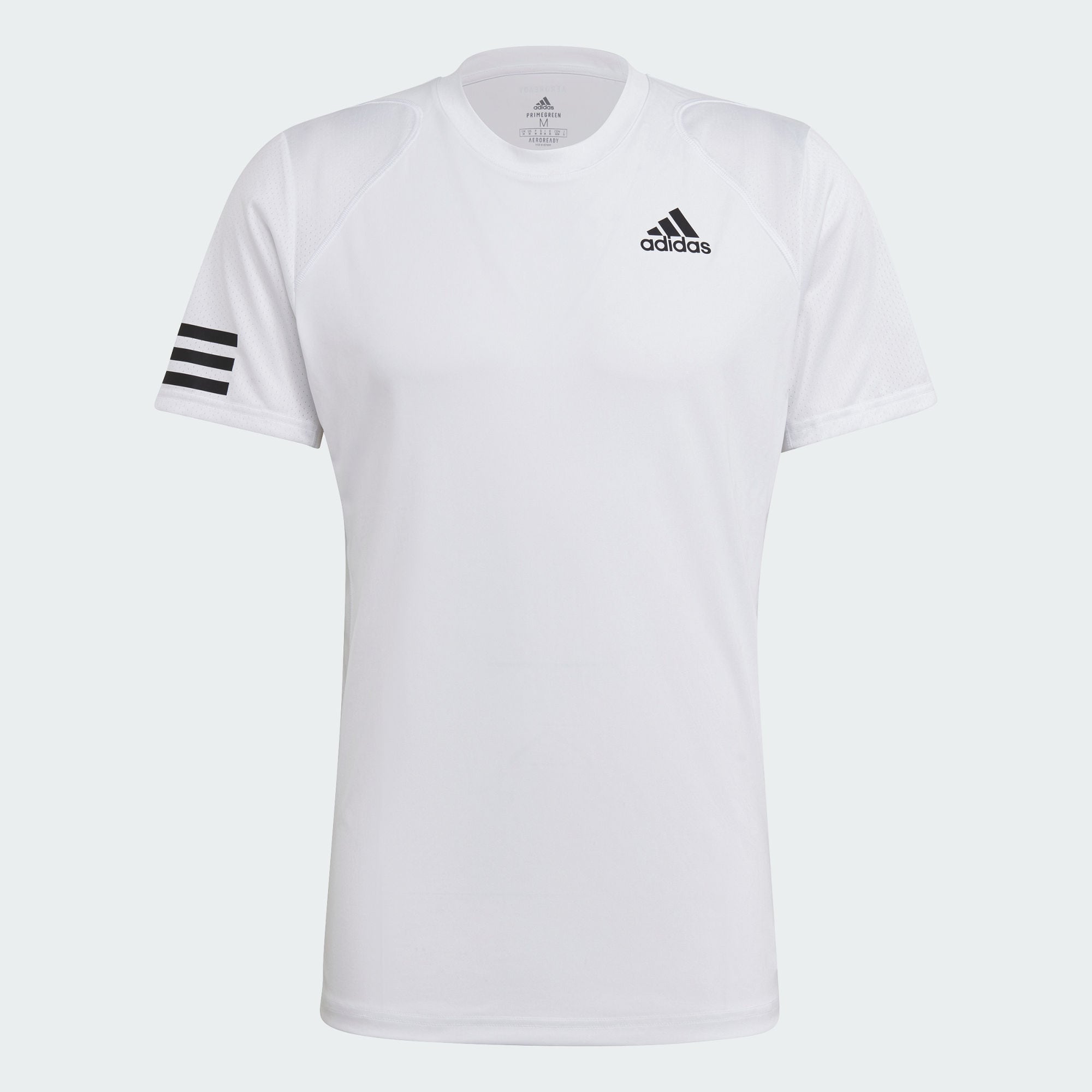 Мужская футболка adidas CLUB TENNIS 3-STRIPES TEE черно-белая