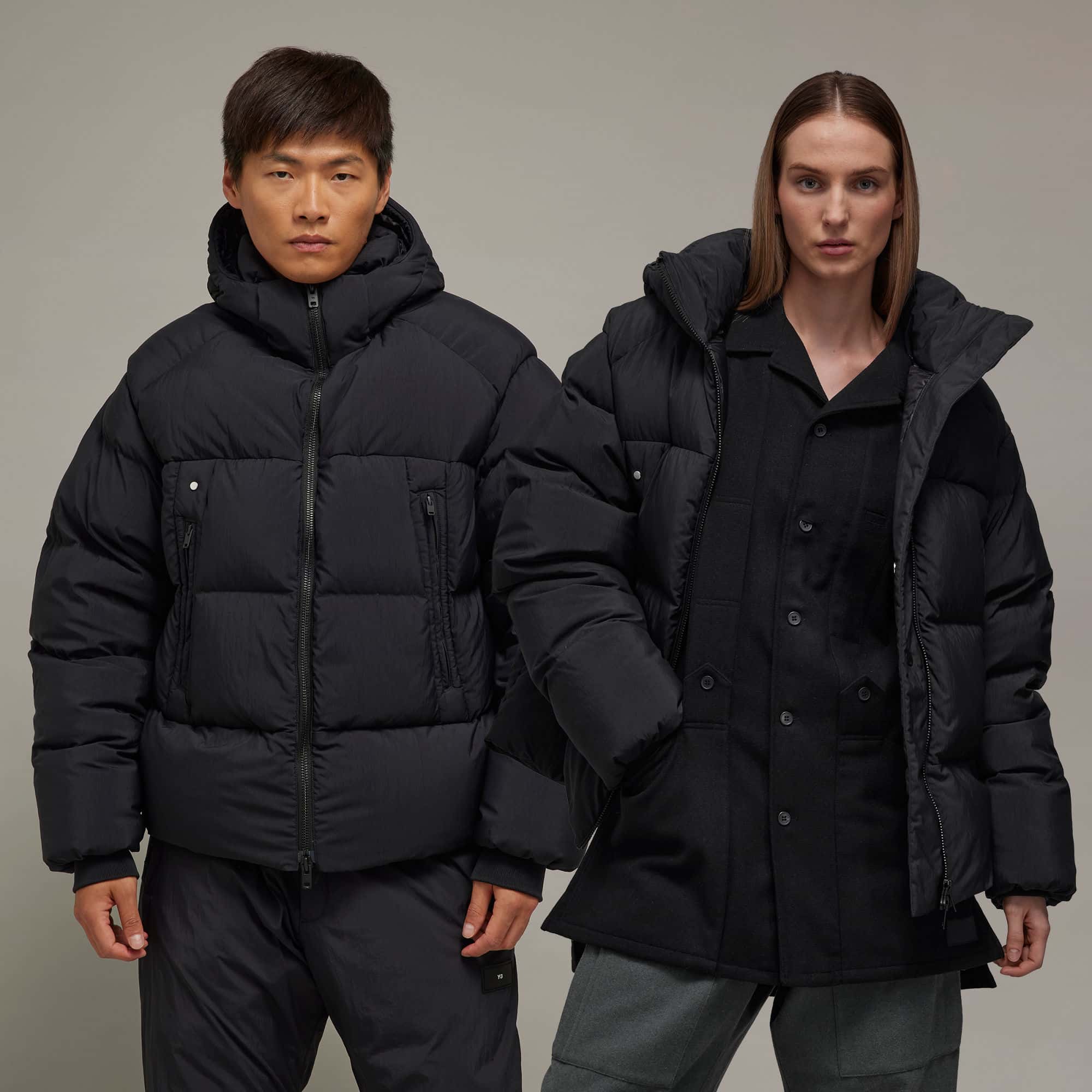 Куртка adidas PUFFER JACKET Черная