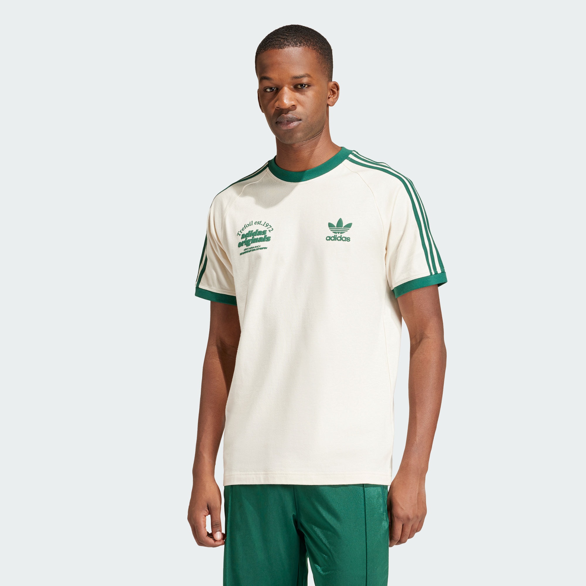 Мужская футболка adidas SPORT GRAPHIC CALI TEE белая