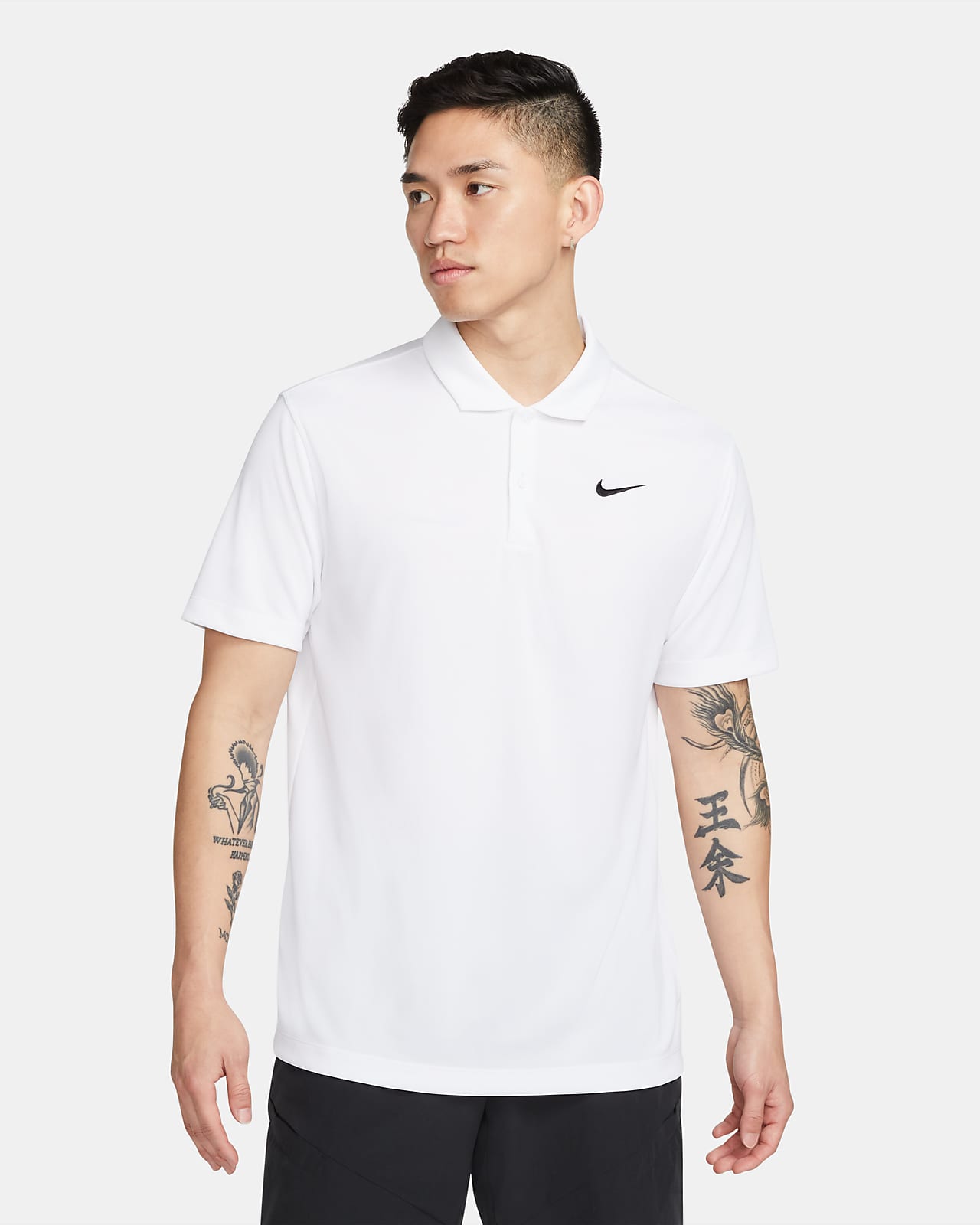 Мужская футболка NikeCourt Dri-FIT черная