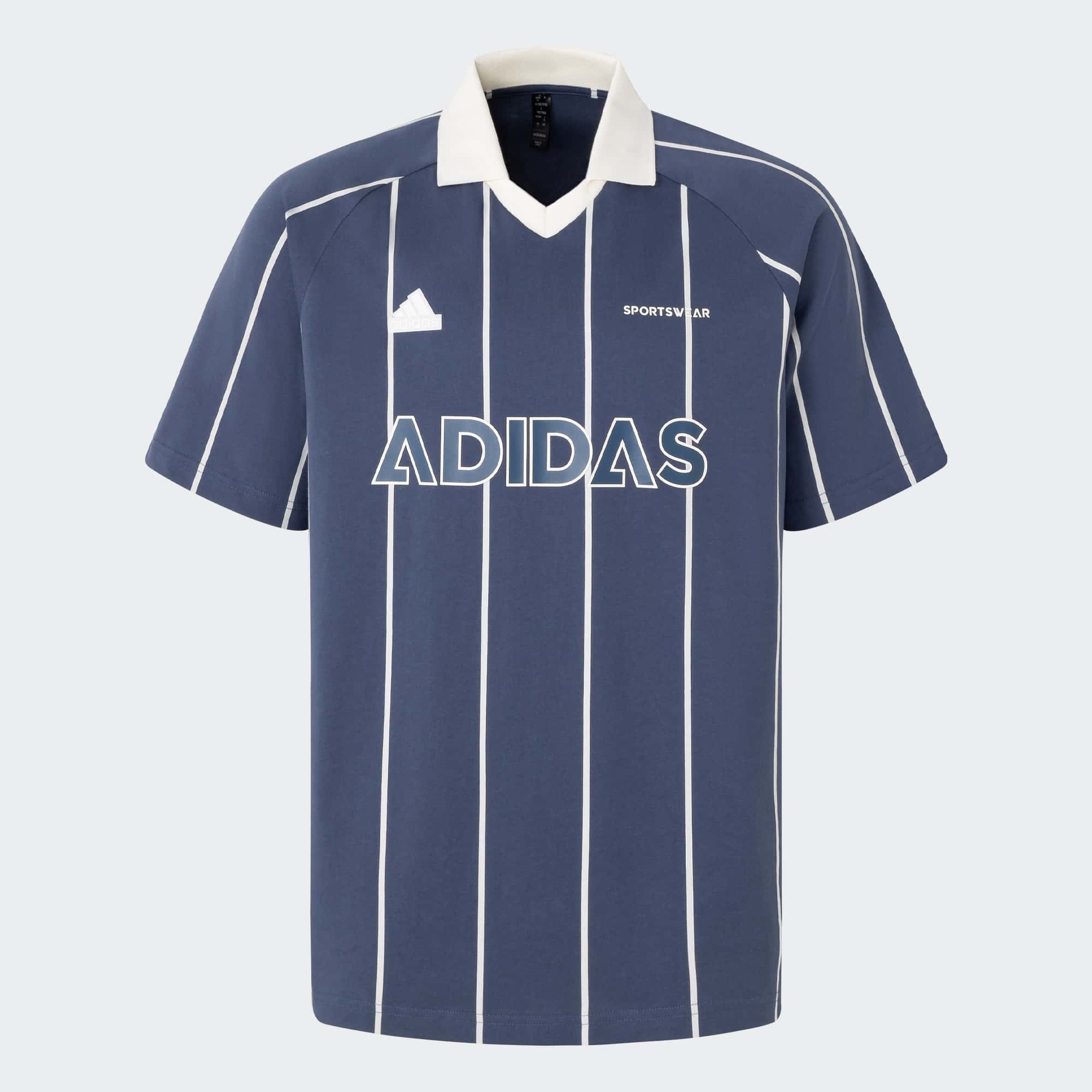 Мужская футболка adidas TIRO STRIPE HEAVY JERSEY TEE