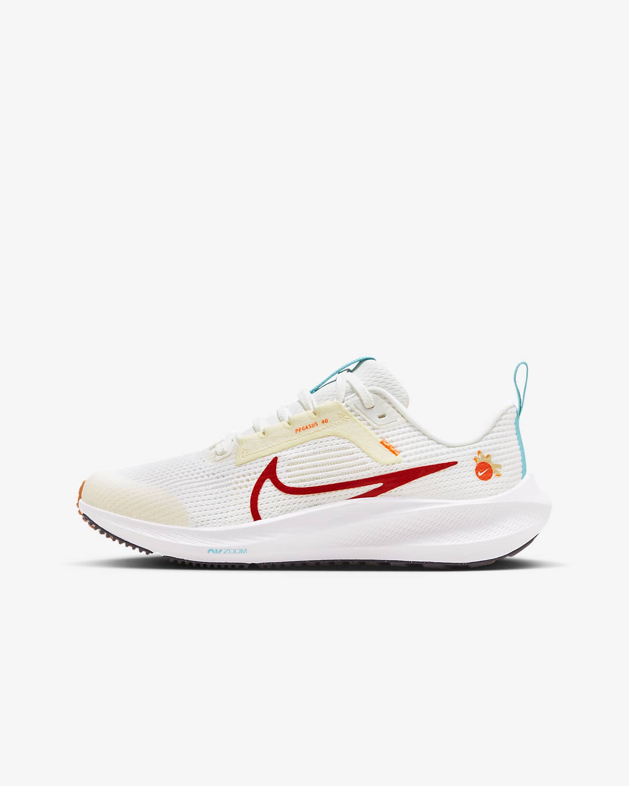 Детские кроссовки Nike Pegasus 40 (GS) белые