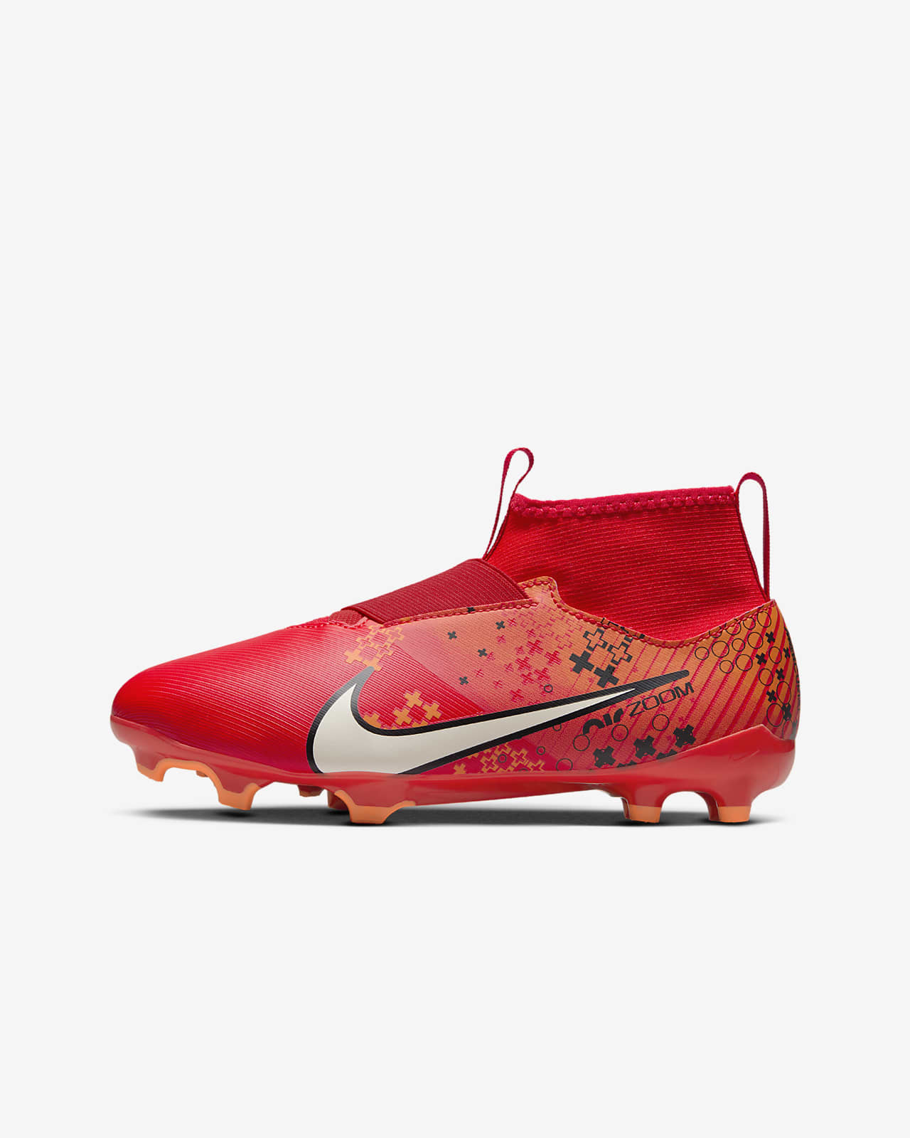 Детские бутсы Nike Jr ZM Superfly 9 ACAD MDS FGMG черные