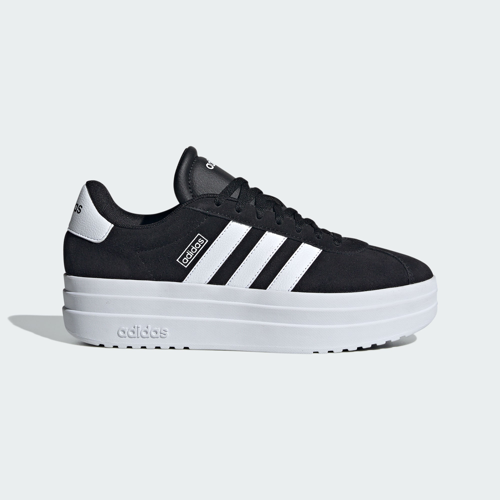 Женские кроссовки adidas VL COURT BOLD SHOES черно-белые