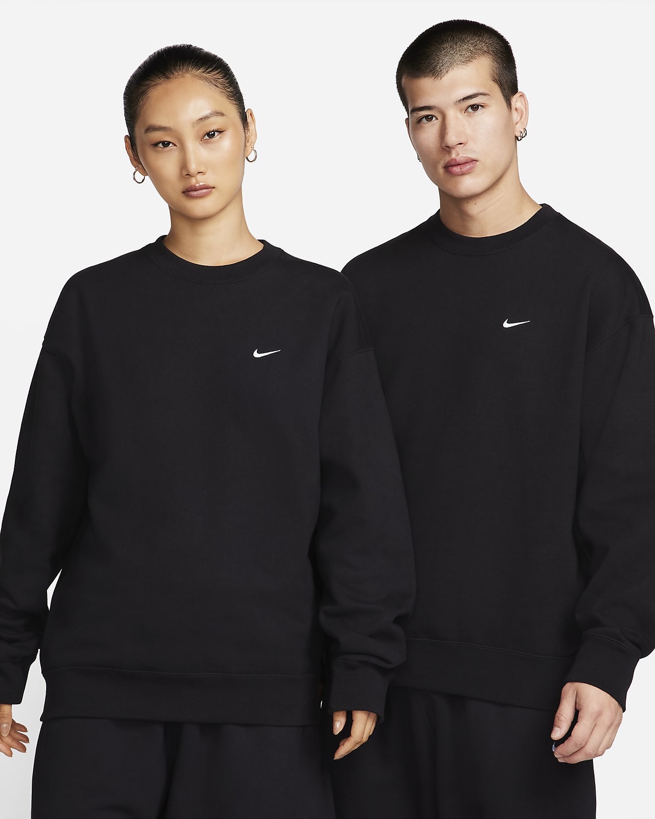 Мужской топ Nike Solo Swoosh черный