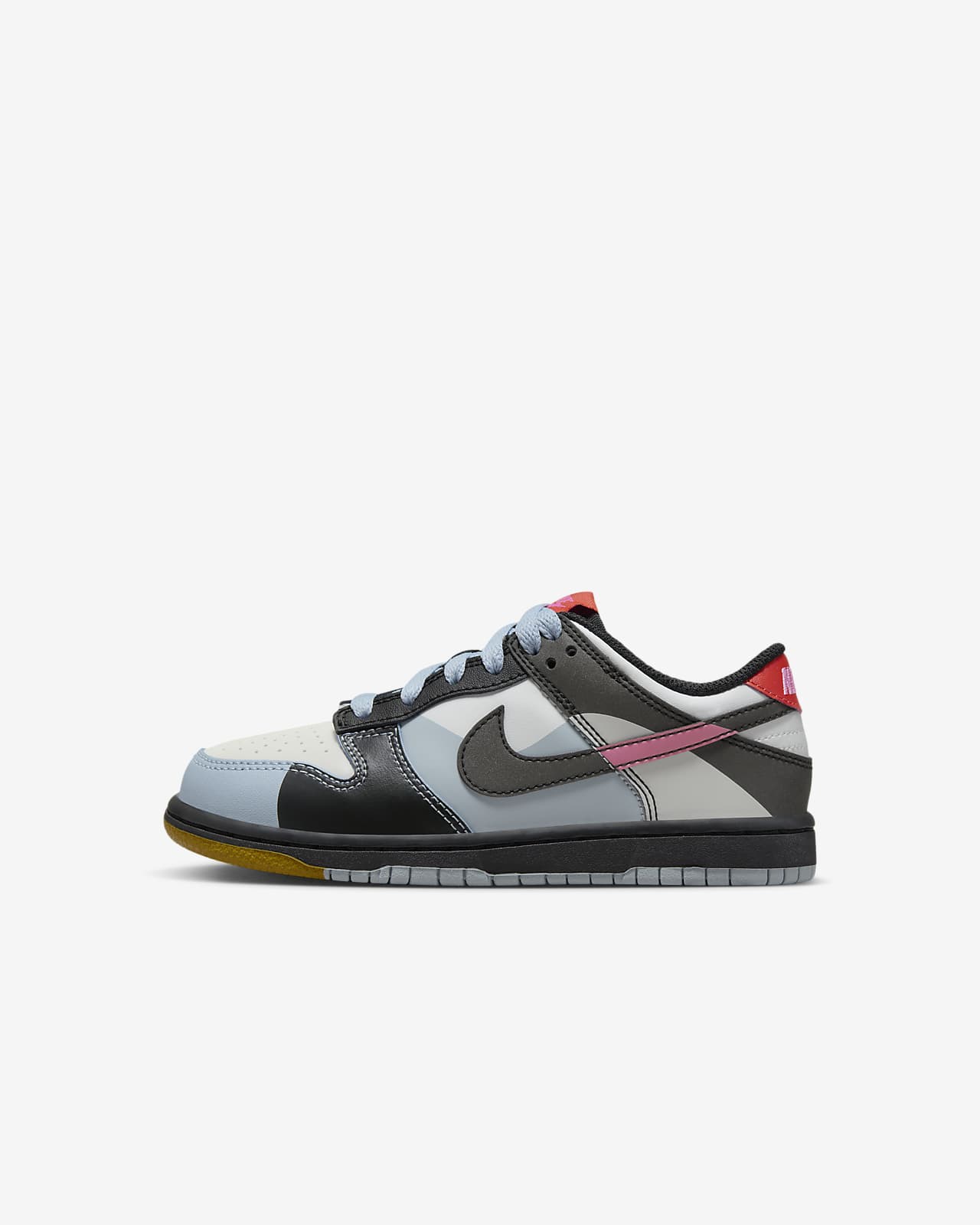 Детские кроссовки Nike Dunk Low SE (PS) черные