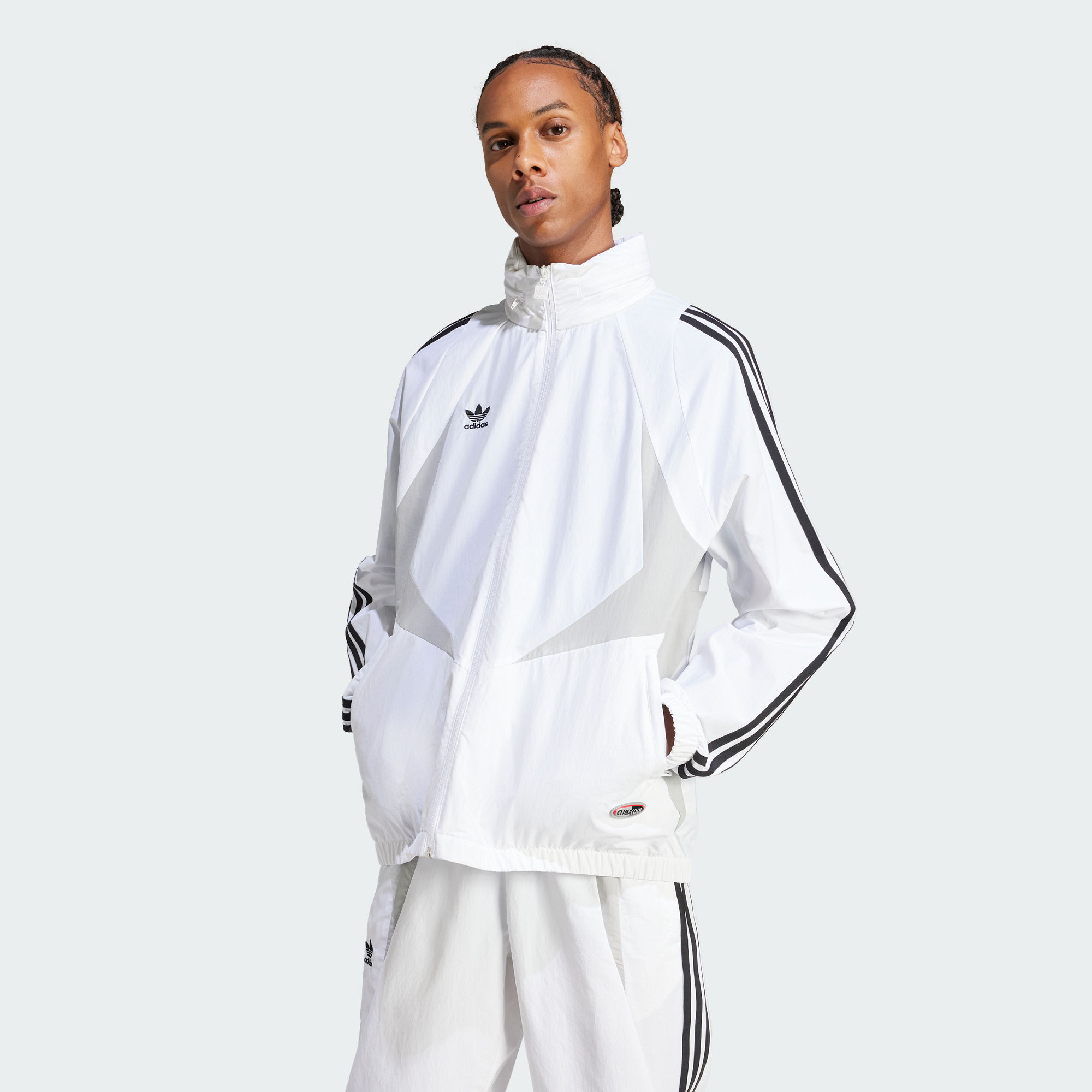 Мужская куртка adidas TRACK TOP белая